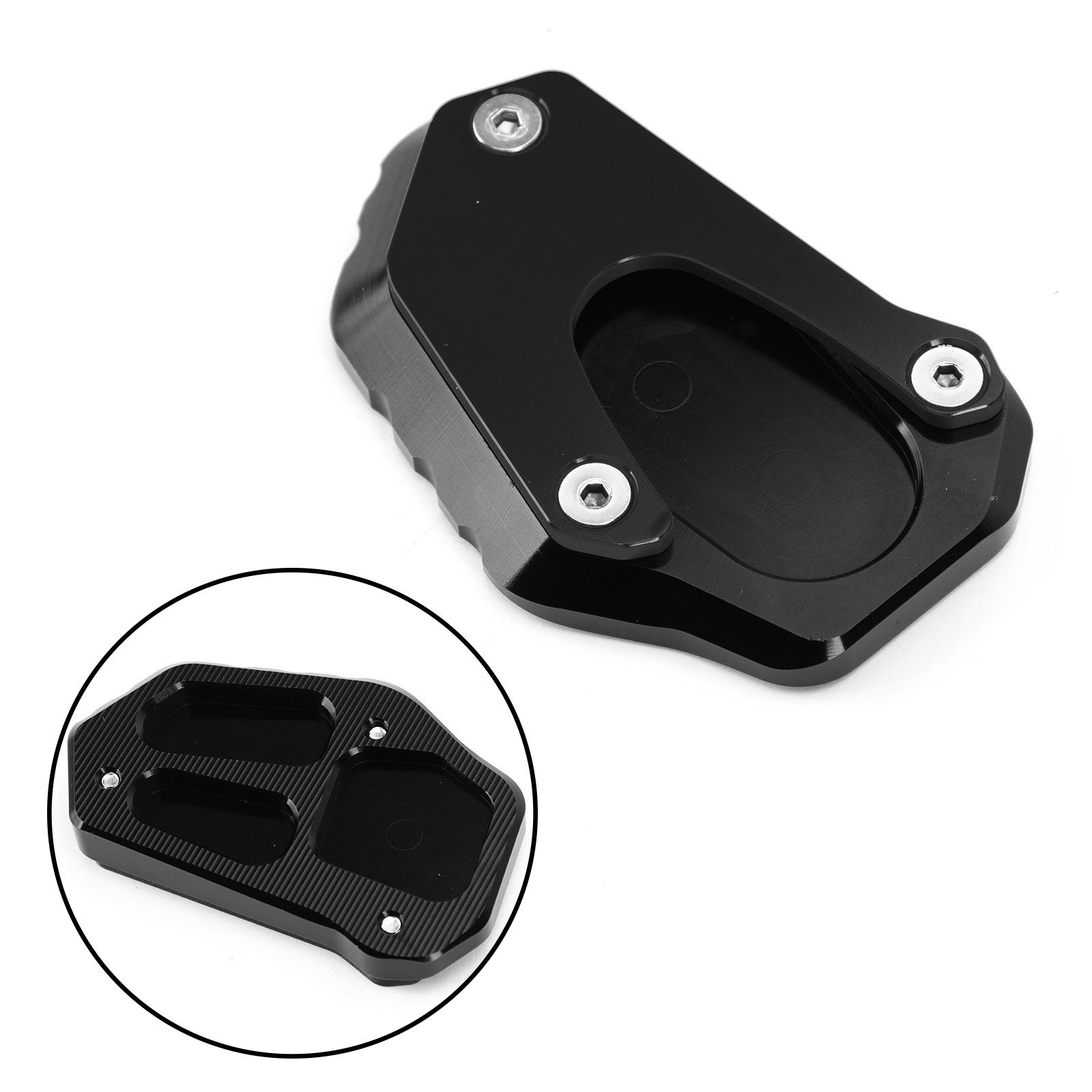 Motorcycle Kickstand Enlarge Plate Pad fit for Suzuki V-Strom 1050A/XT 2020 Generic