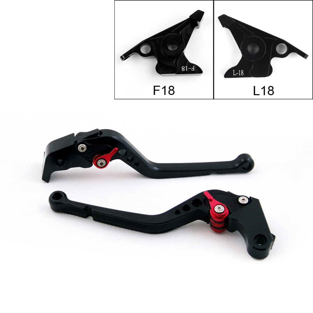 Long Brake Clutch Levers For BMW C650GT 2012-15 KYMCO Xciting 250 300 400 Black Generic