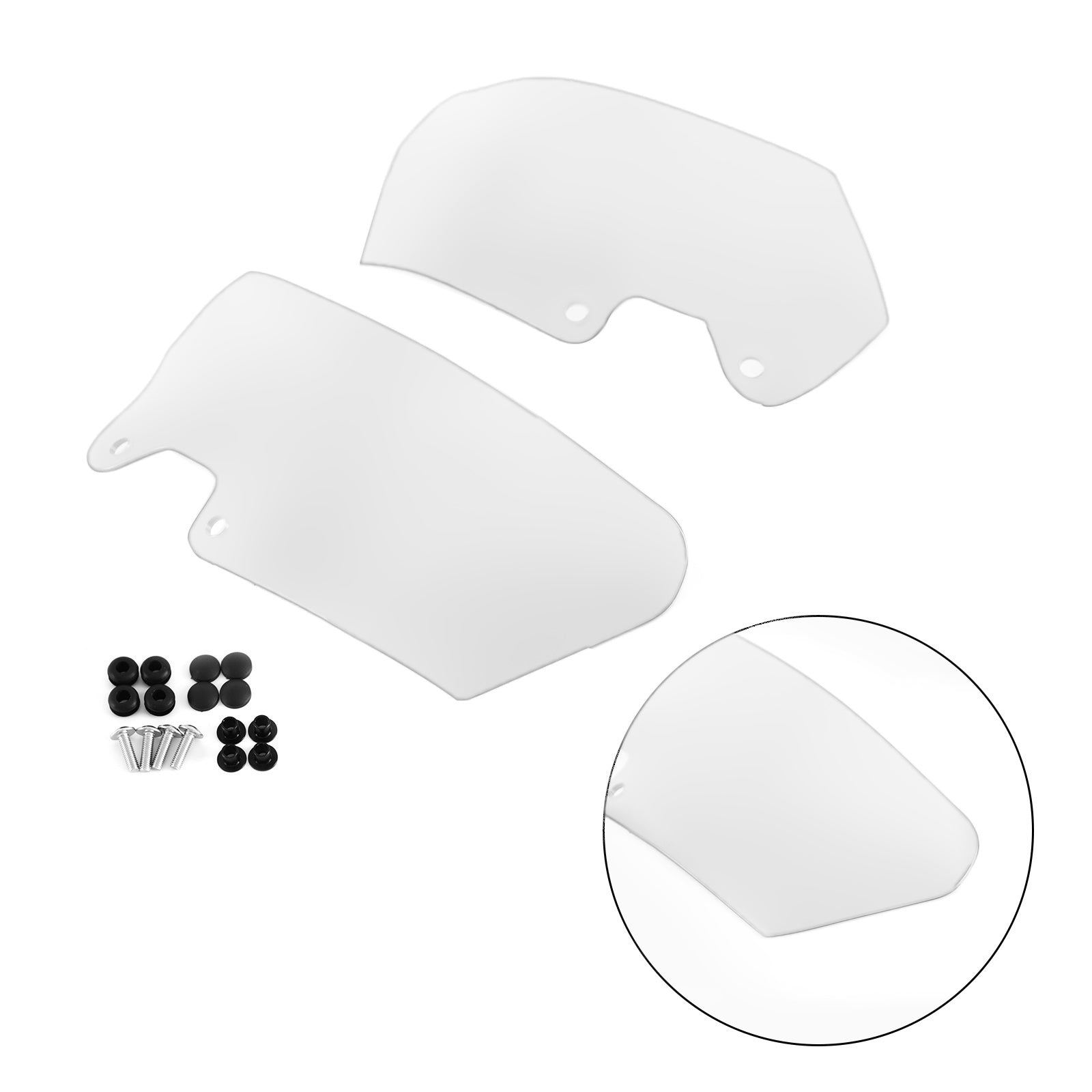 Windshield Plate Side Panels for BMW R1200GS R1200 ADV K51 Adventure 2006-2013 Generic