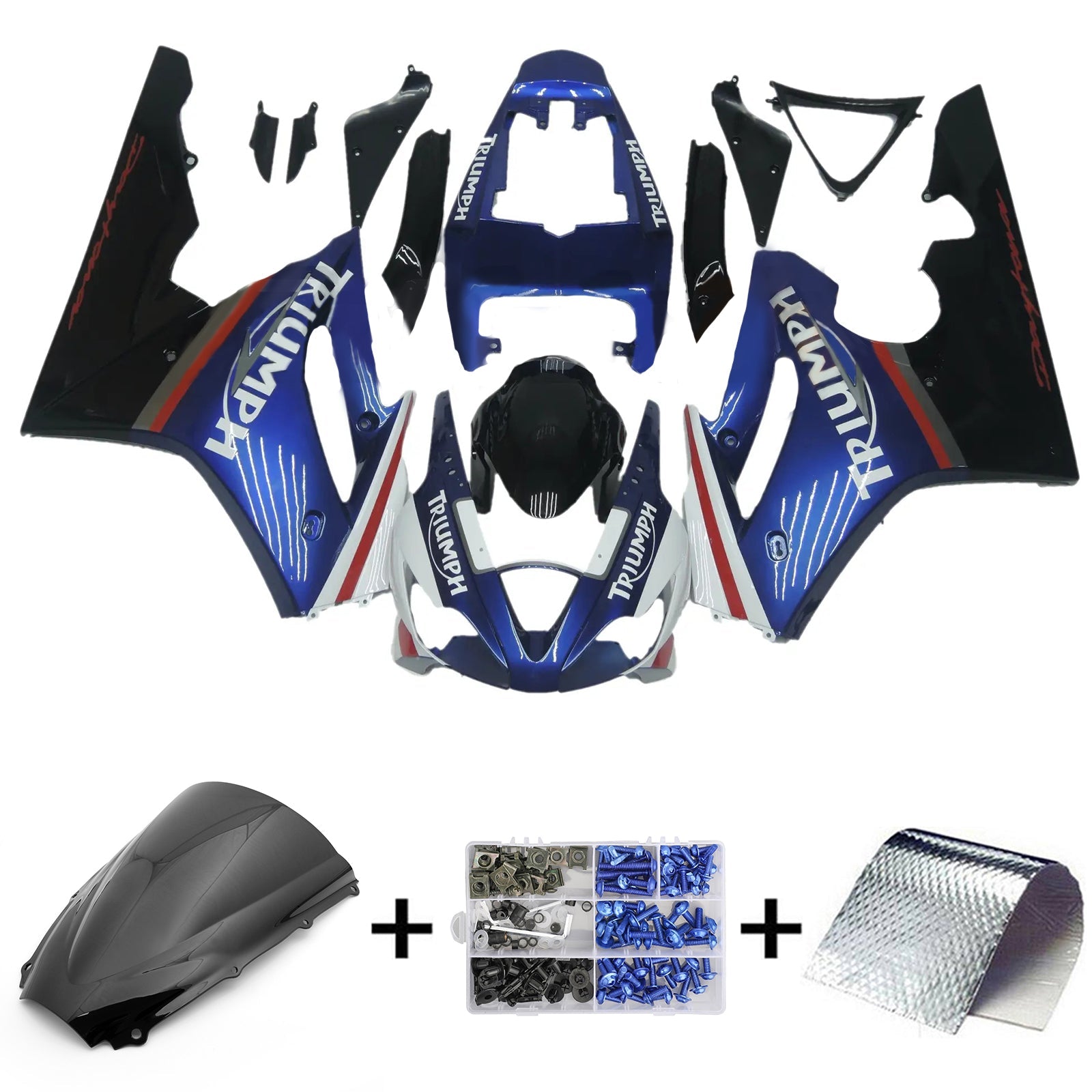 Triumph Daytona 675 2006-2008 Fairing Kit Bodywork Plastic ABS