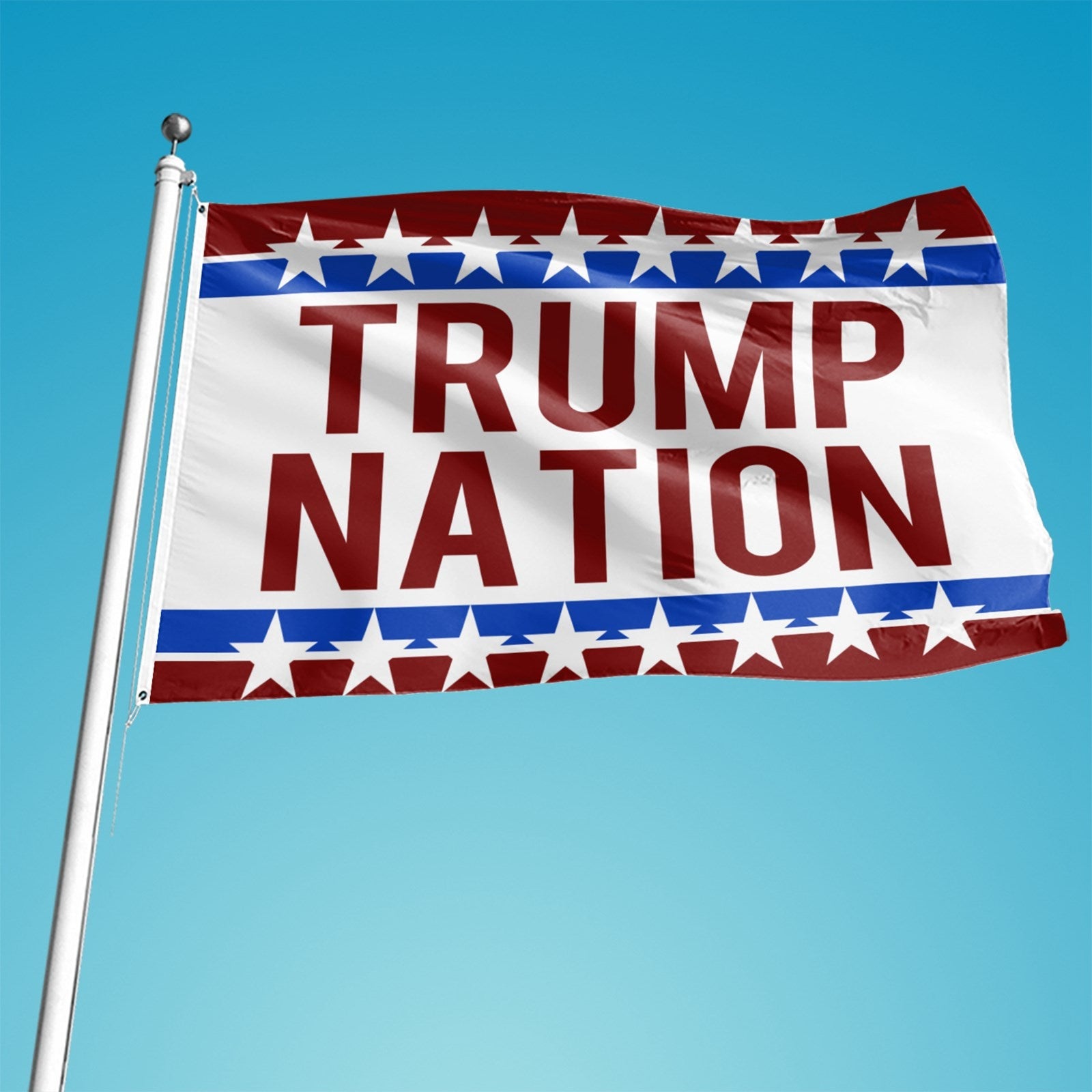 Presidente Donald Trump Nation 3x5 Ft Bandera Save America Again Bandera de jardín 