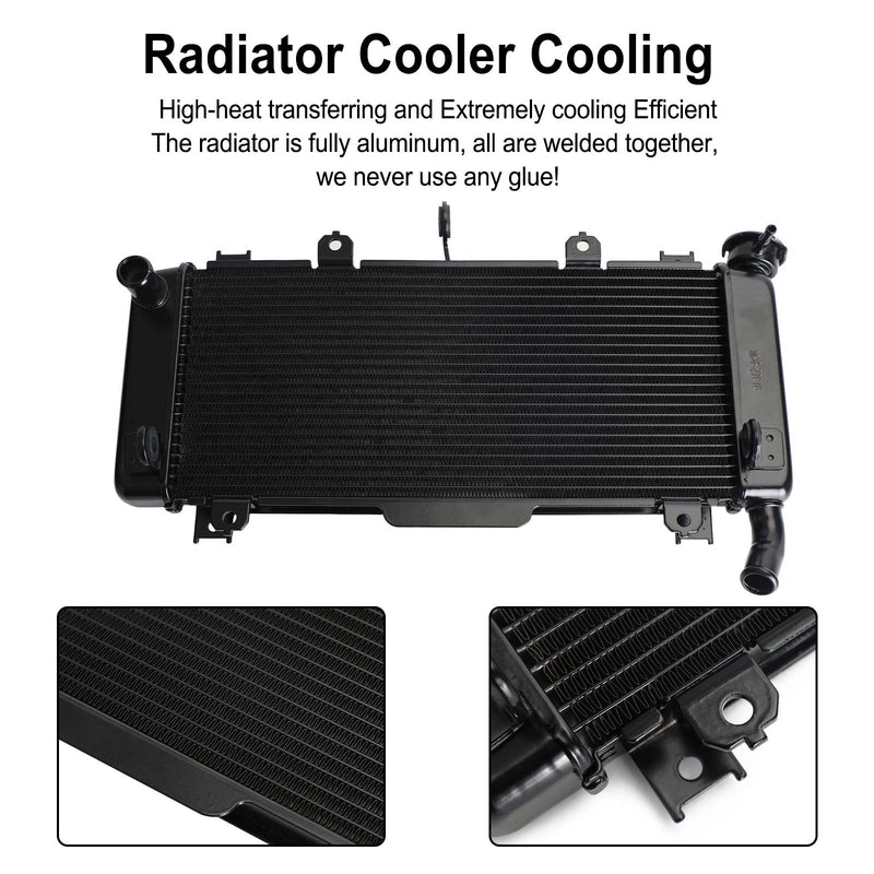 Enfriador de radiador apto para Kawasaki Ninja 650 Z650 ER650 2017-2023 genérico