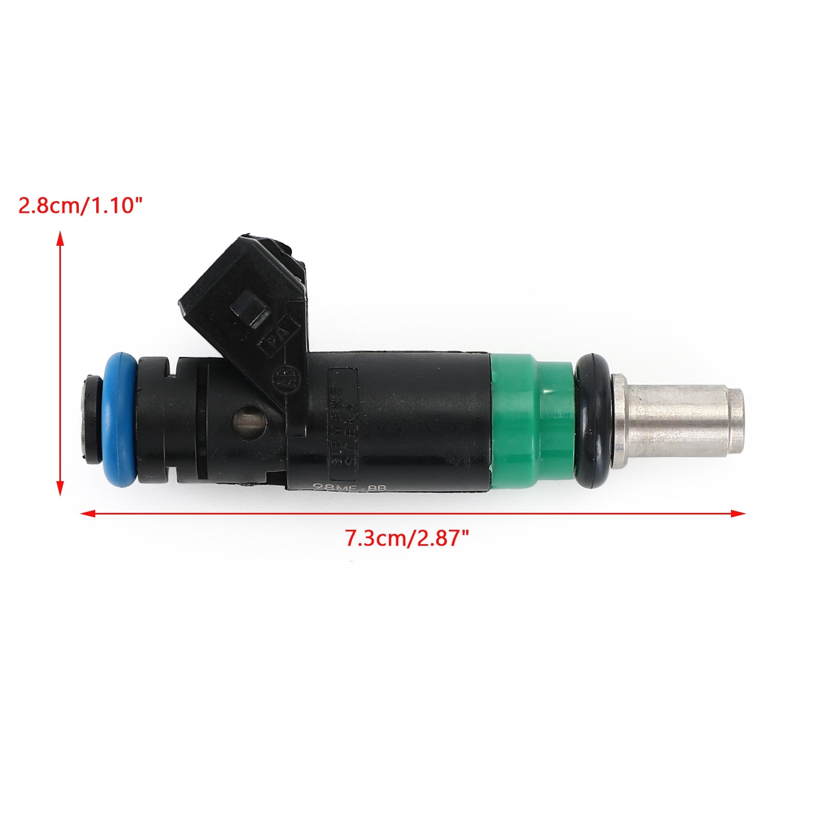 1pcs Fuel Injectors 98MF-BB For Ford Fiesta V 2001-2008 Fusion 2002-2012 1.4L