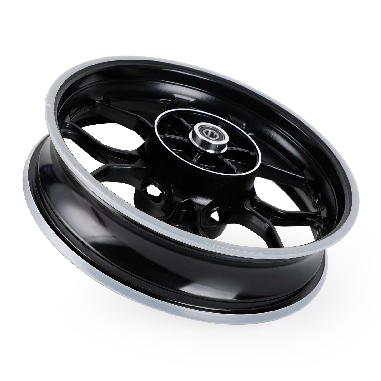 Complete Black Rear Wheel Rim Fit for Yamaha YZF-R3 YZF R3 2015-2022 NEW Generic