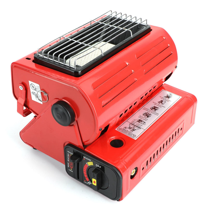 Camping Emergency Butane Heater Double Coherent Heat Source Survival ToolsOutdoor heating, not afraid of severe cold