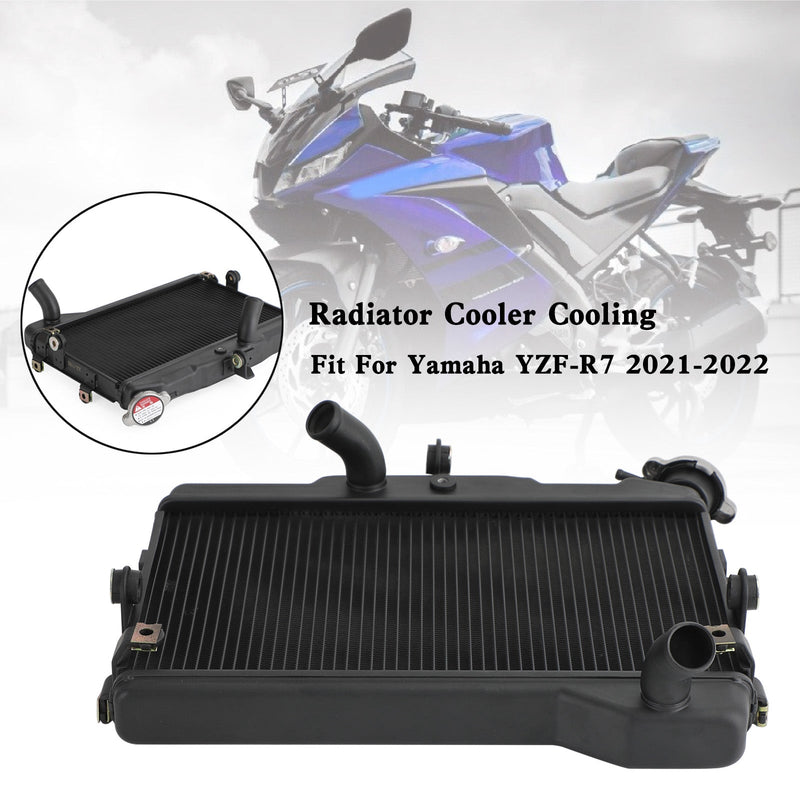 Refrigeración del radiador del motor de aluminio Yamaha YZF-R7 YZF R7 2021-2022