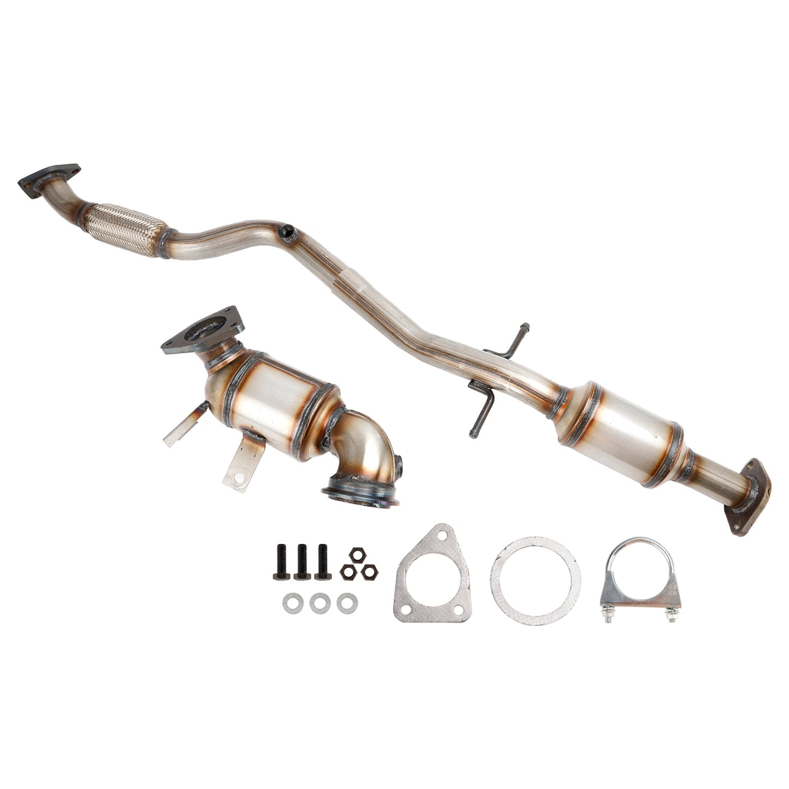 Both Front & Rear Catalytic Converters Direct Fit For Chevy Cruze 1.4L 2011-2015