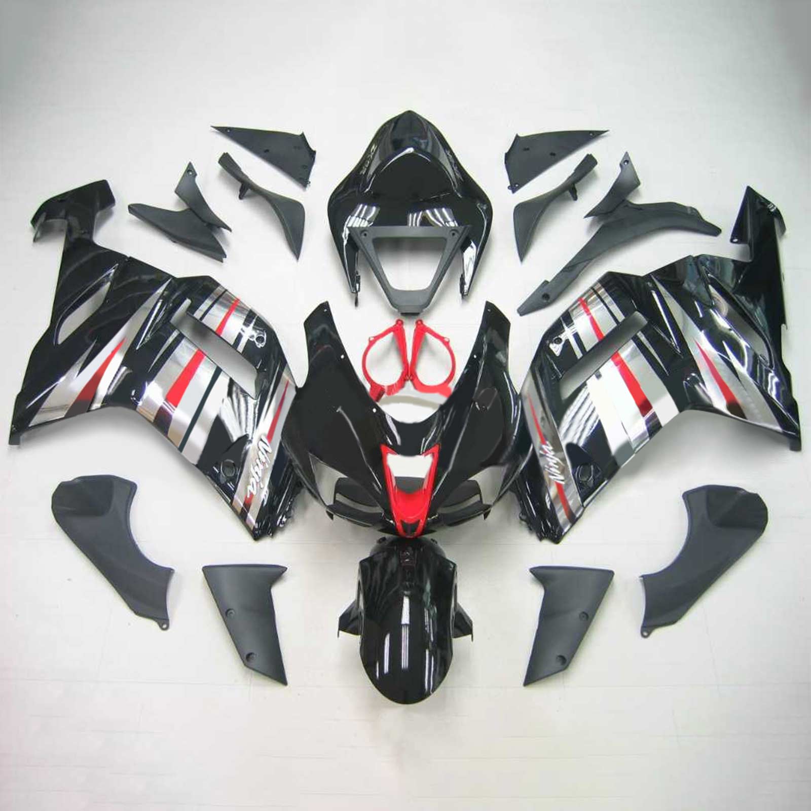 Kit Carenado Para Kawasaki ZX6R 636 2007-2008 Genérico