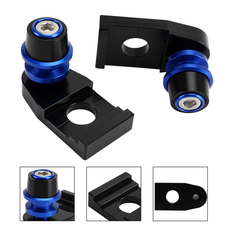 CNC Chain Adjuster Block With Stand Spool For YAMAHA TENERE 700/XTZ700 2019-2021 Generic