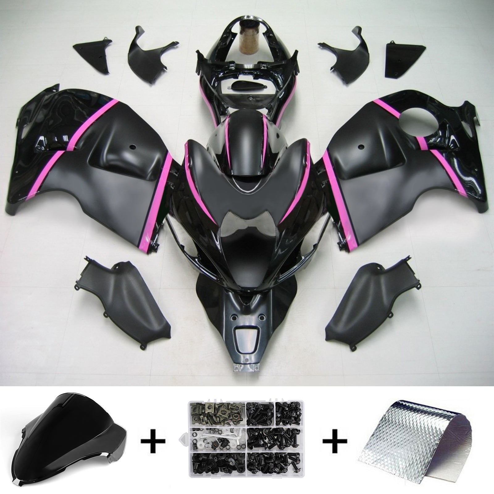 Suzuki Hayabusa GSXR1300 1999-2007  Fairing Kit Bodywork Plastic ABS