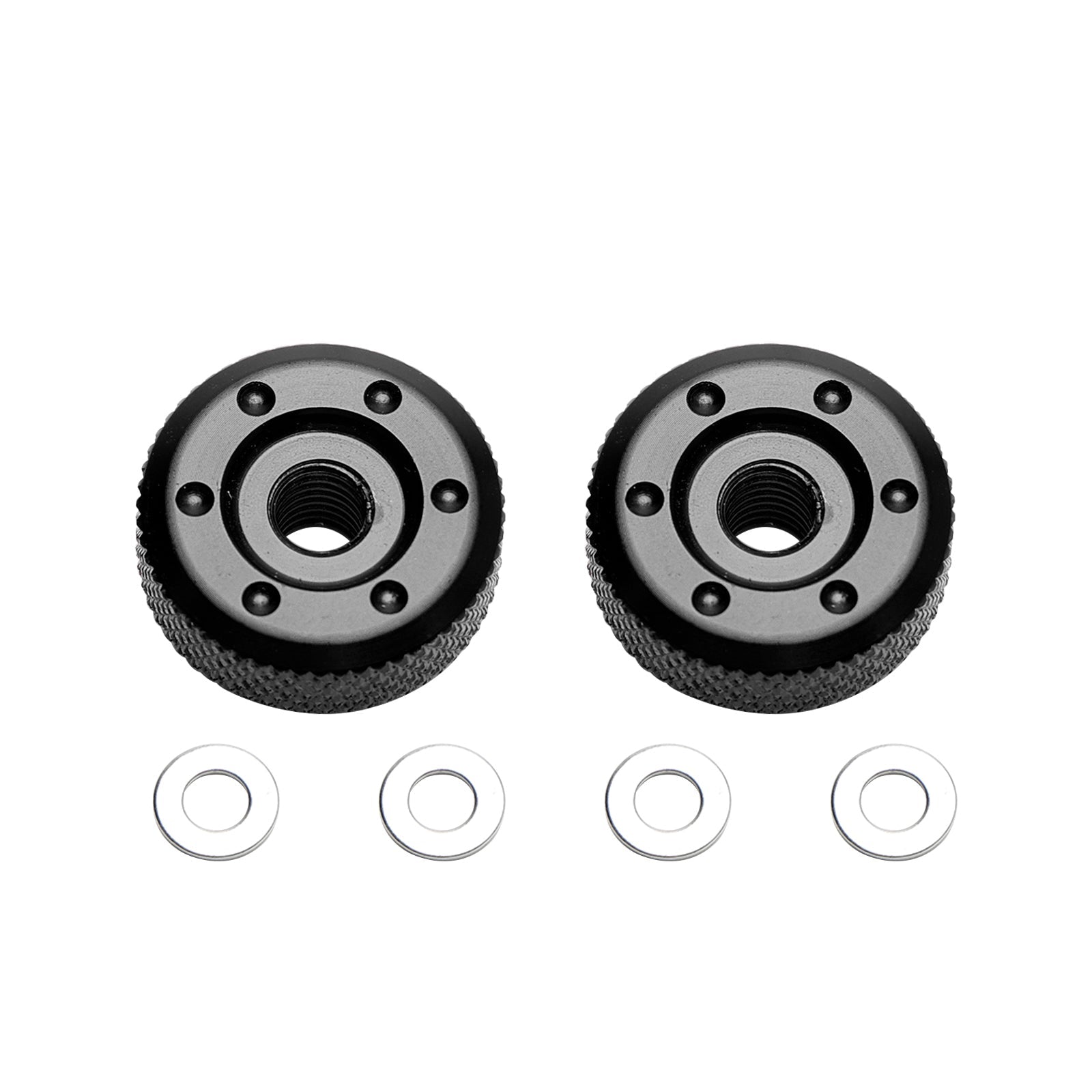 Aluminum Chain Adjust Nuts For Honda Grom 125 MSX Monkey Z125 Dax ST125 Trail