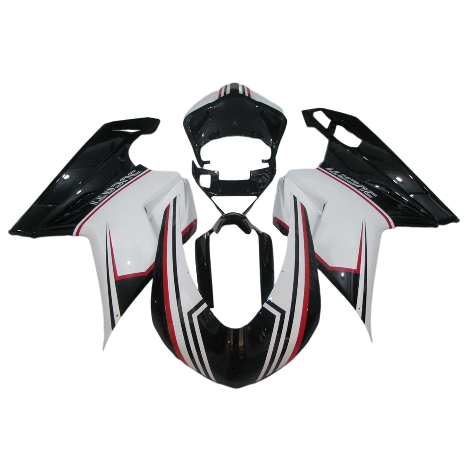 Ducati 1098 1198 848 2007-2011 Kit Carenado Carrocería ABS