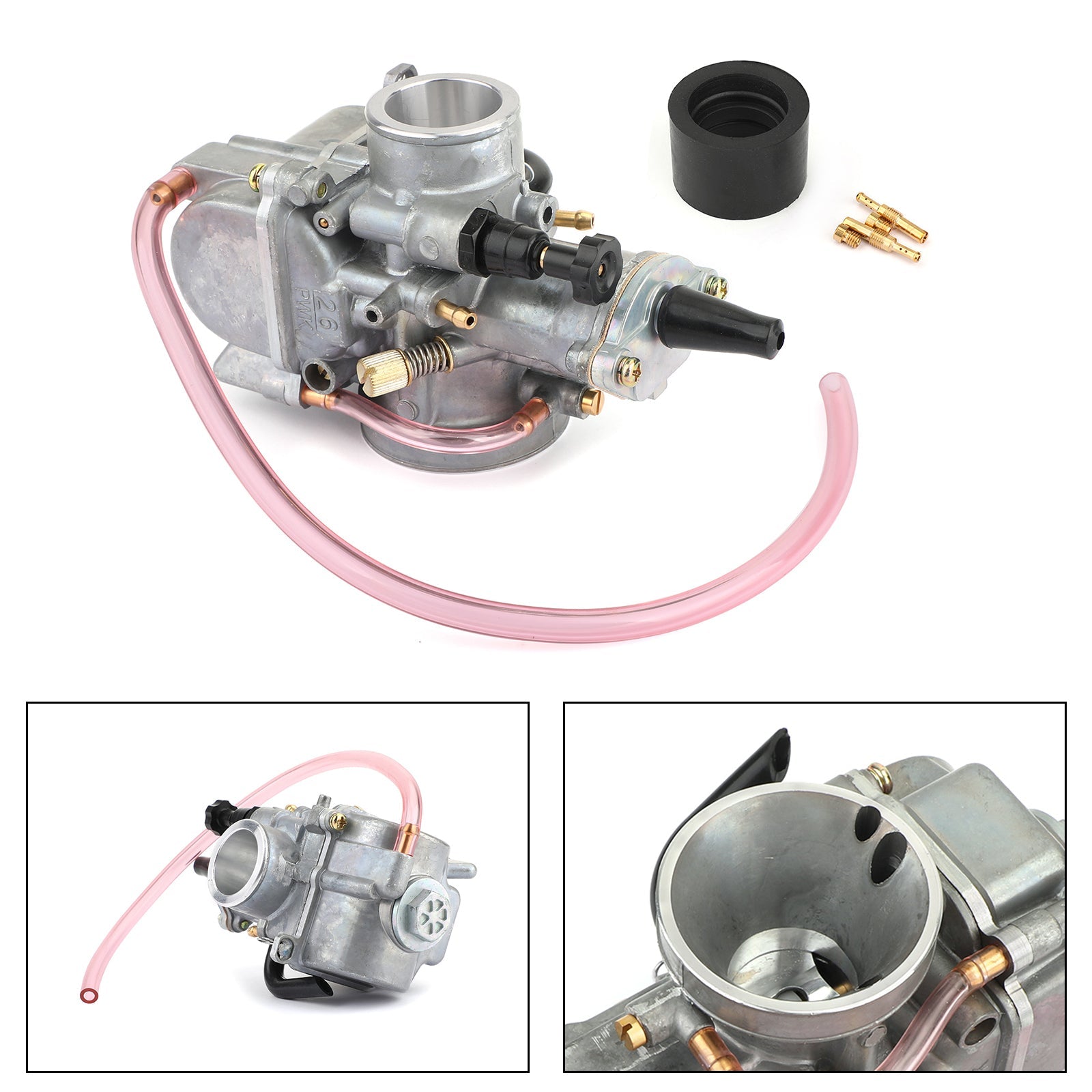 26MM Universal 26 MM PWK Motorcycle Carburetor For Keihin Mikuni Dellorto Koso Generic