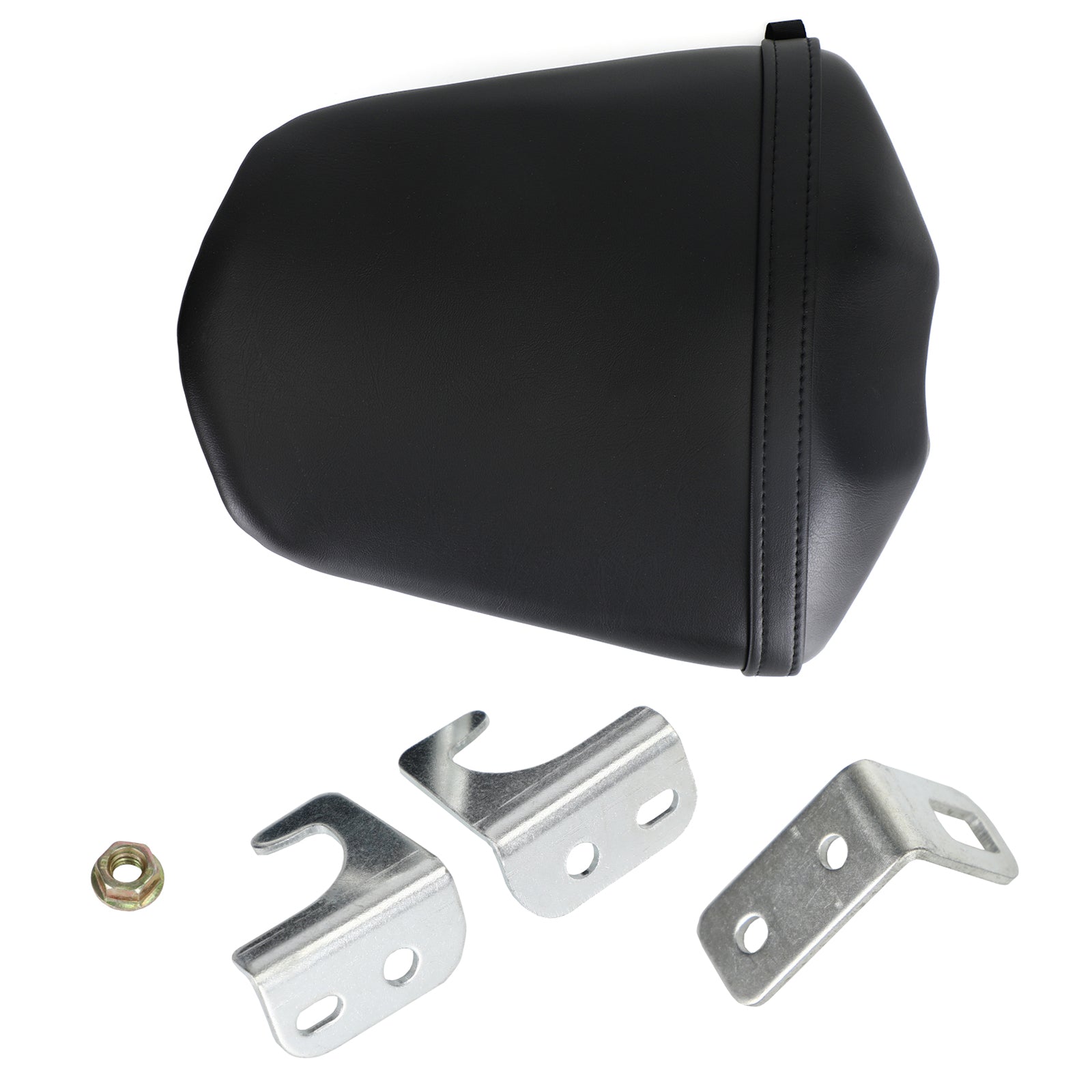 Cojín negro para asiento de pasajero trasero apto para Yamaha Fz-1 Fz1 06-10 3C3-24750-02-00