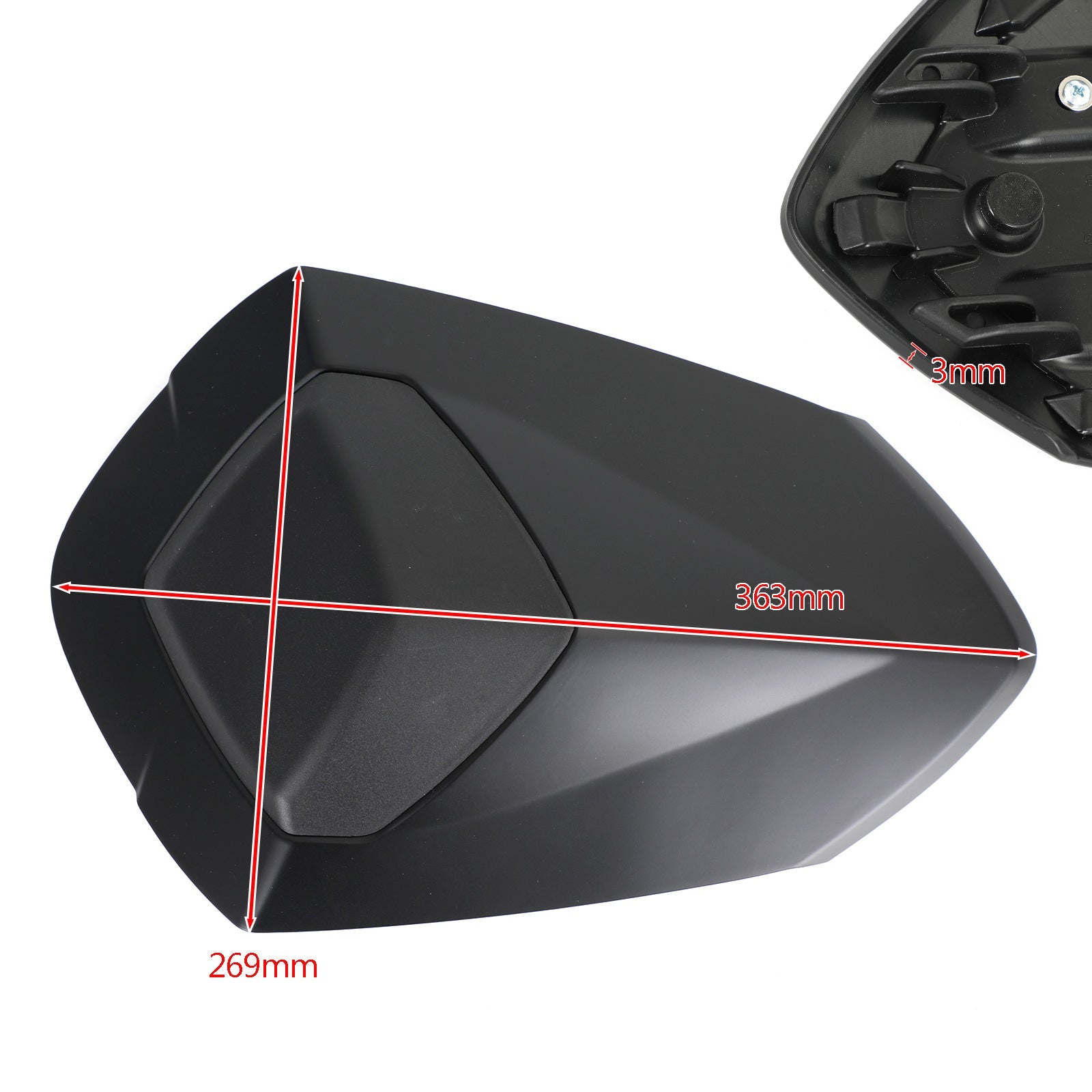 Rear Tail Seat Fairing Cowl Cover For Speed Triple RS 1050 2018-2022 Generic