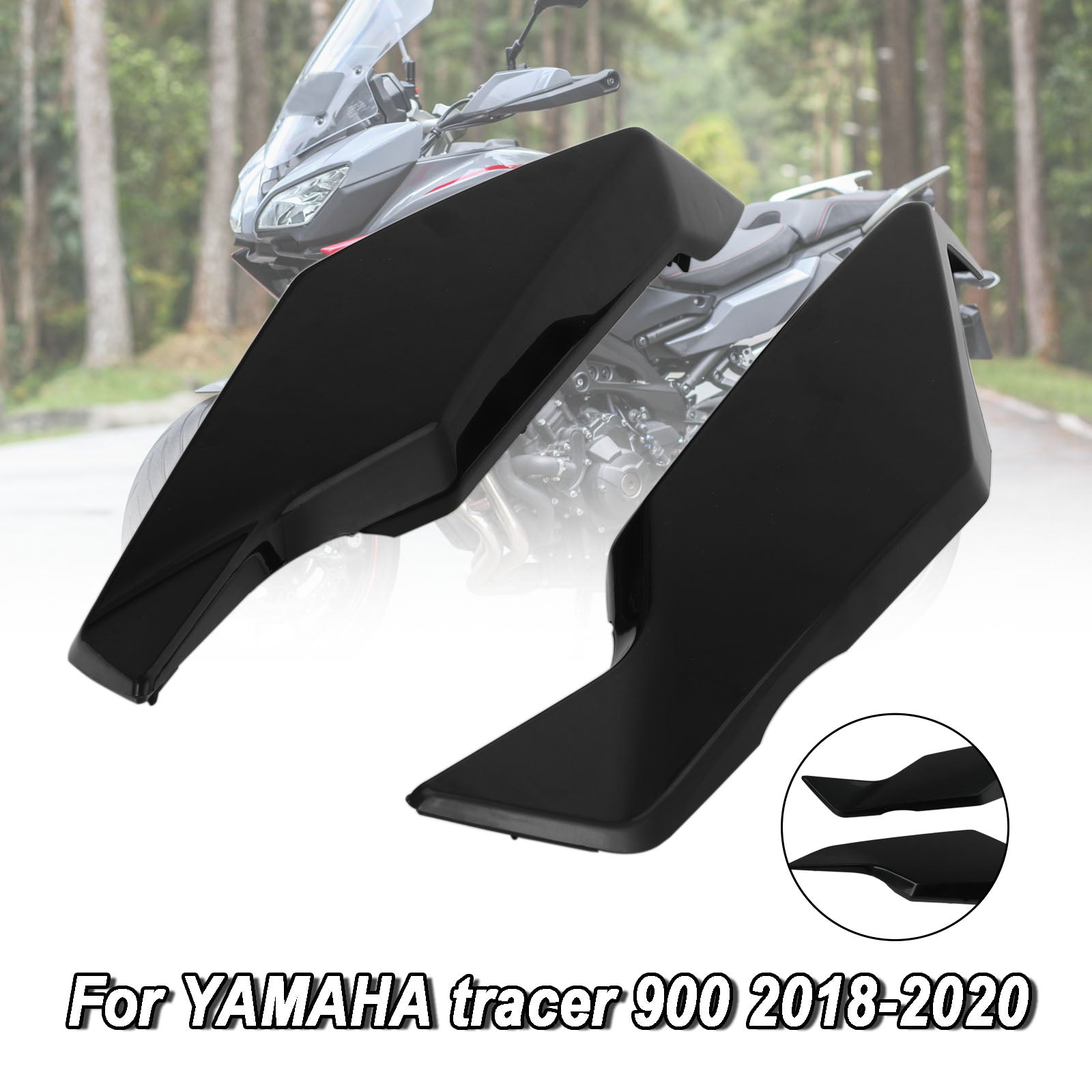 2018-2020 Yamaha Tracer 900/GT Bodywork Fairing Injection Molding Unpainted