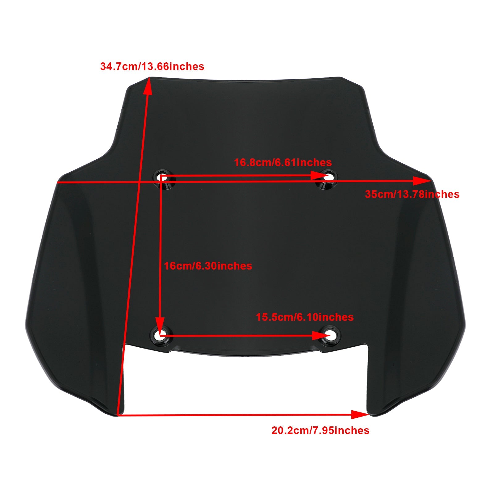 Parabrisas de motocicleta ABS 2021-2022 PAN AMERICA 1250S PA1250