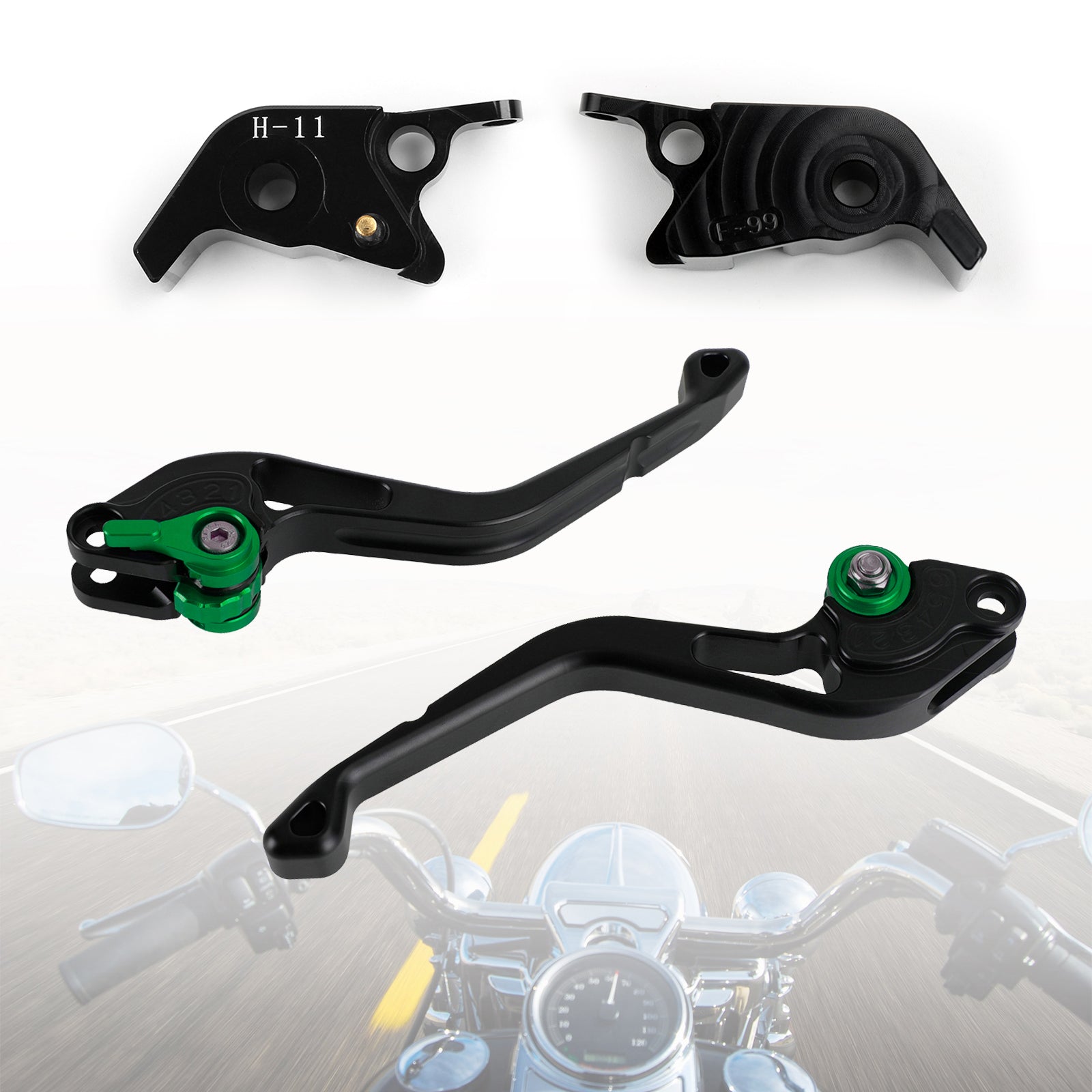 Ducati 999/S/R 749/S/R 959 Panigale NEW Short Clutch Brake Lever