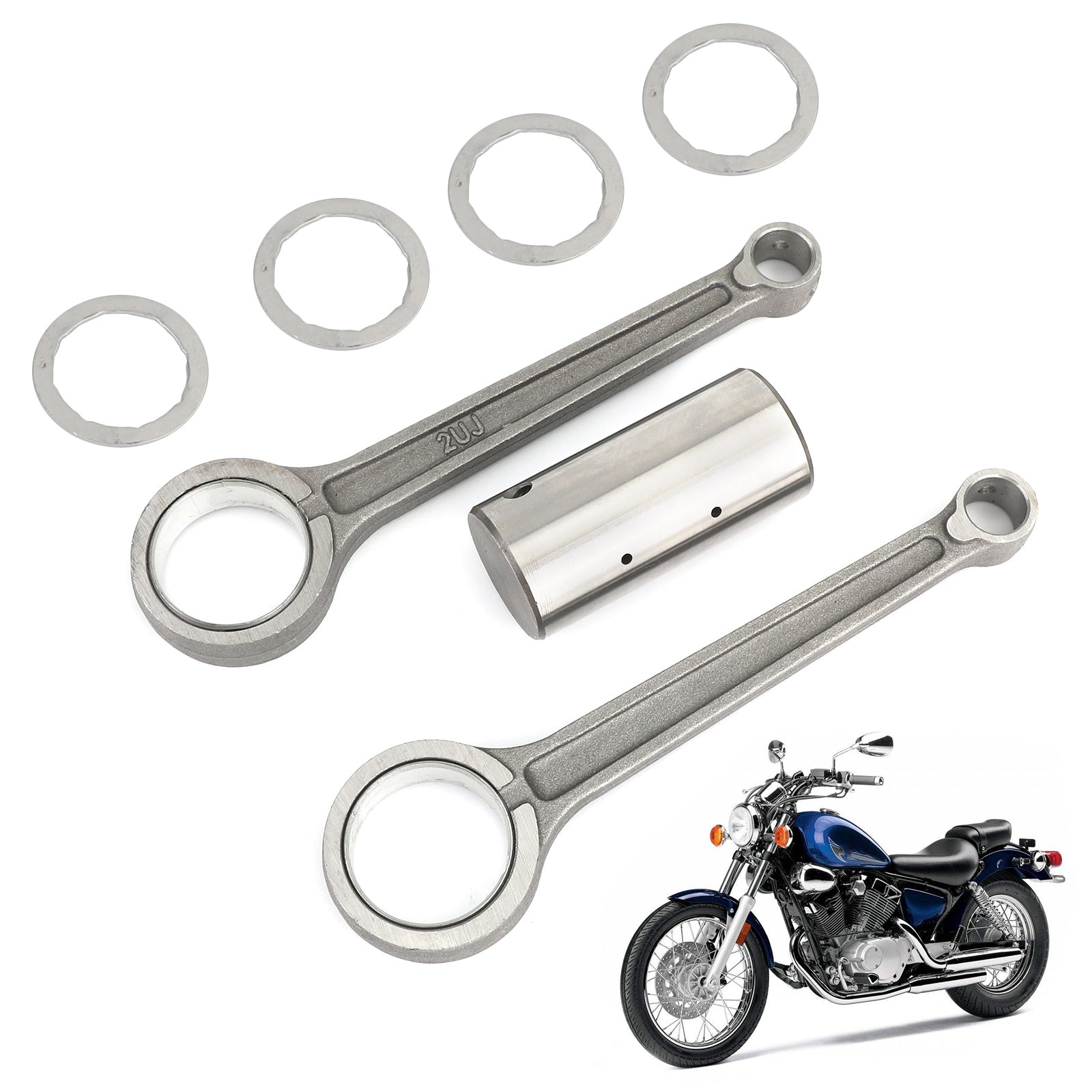 Connecting Rod Kit For Yamaha 2UJ-11651-00 XV240 XV250 XV250S XVS250 SRV250 Generic