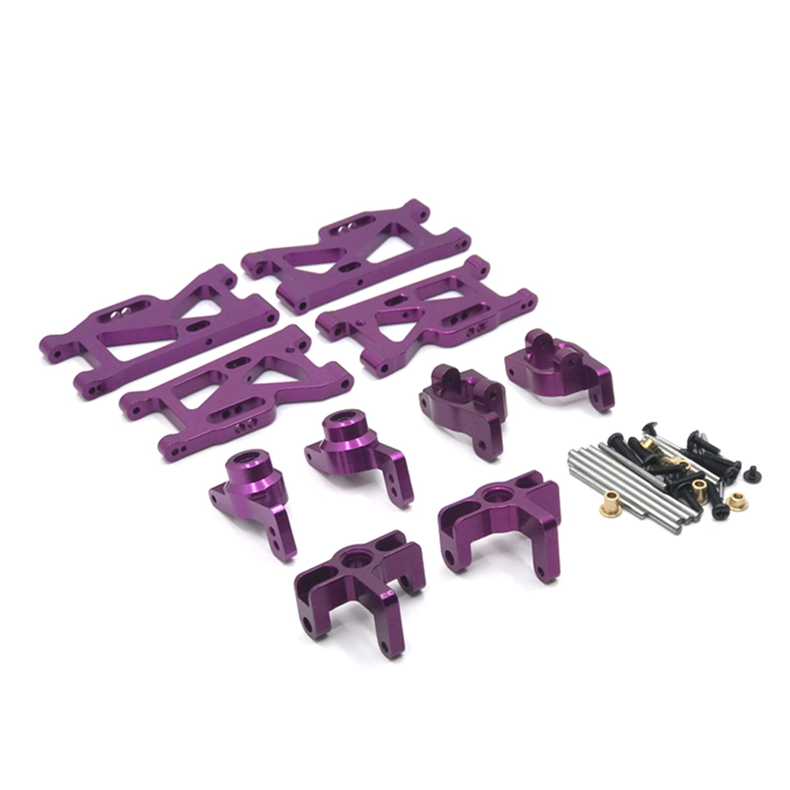 Front Rear Swing Arm Set For Wltoys 124016 124017 124018 124019 144001-02 RC Car