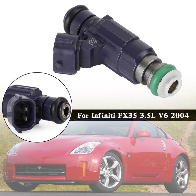1 Uds. Inyector de combustible FBJC100 compatible con Nissan 350Z 2003-04 compatible con Infiniti G35 2003-2004