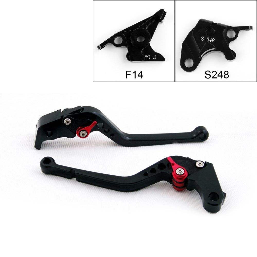 Brake Clutch Levers For Suzuki GSXR600 GSX-R1000 TL1000S GSR 600 SFV 650 Black Generic