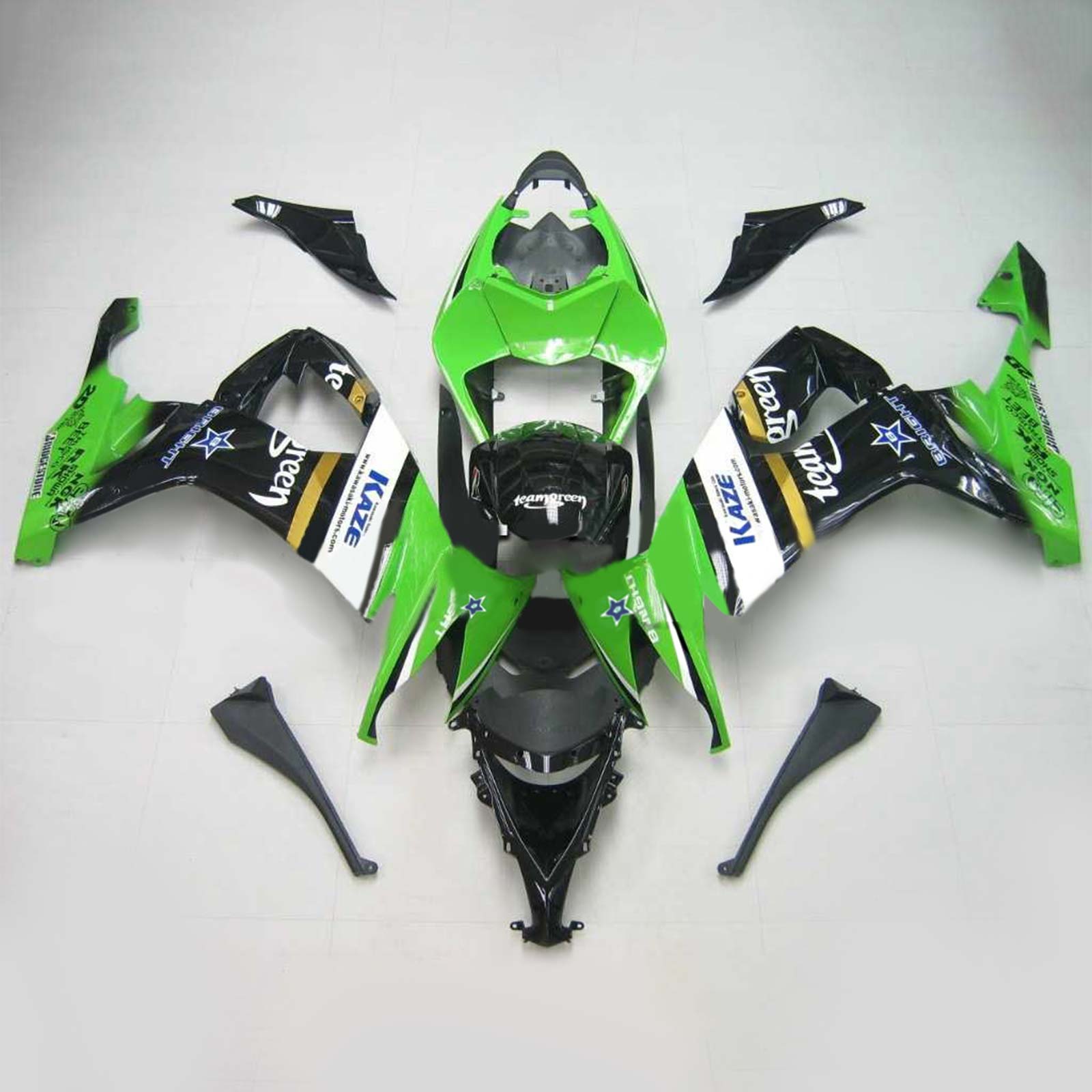 Kit Carenado Para Kawasaki ZX10R 2008-2010 Genérico