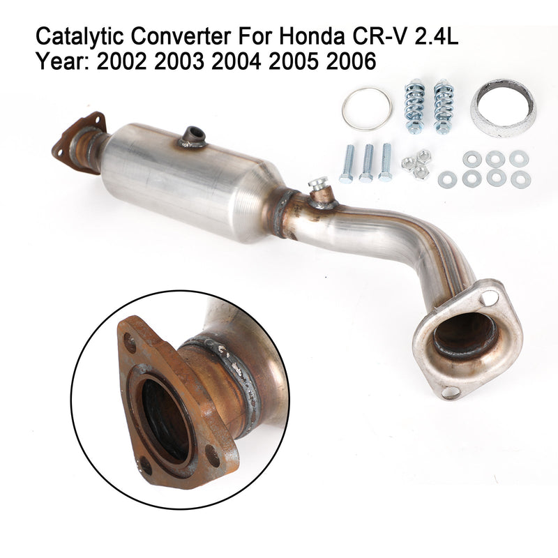 Direct Fit Catalytic Converter For Honda CR-V CRV 2.4L 2002 2003 2004 2005 2006