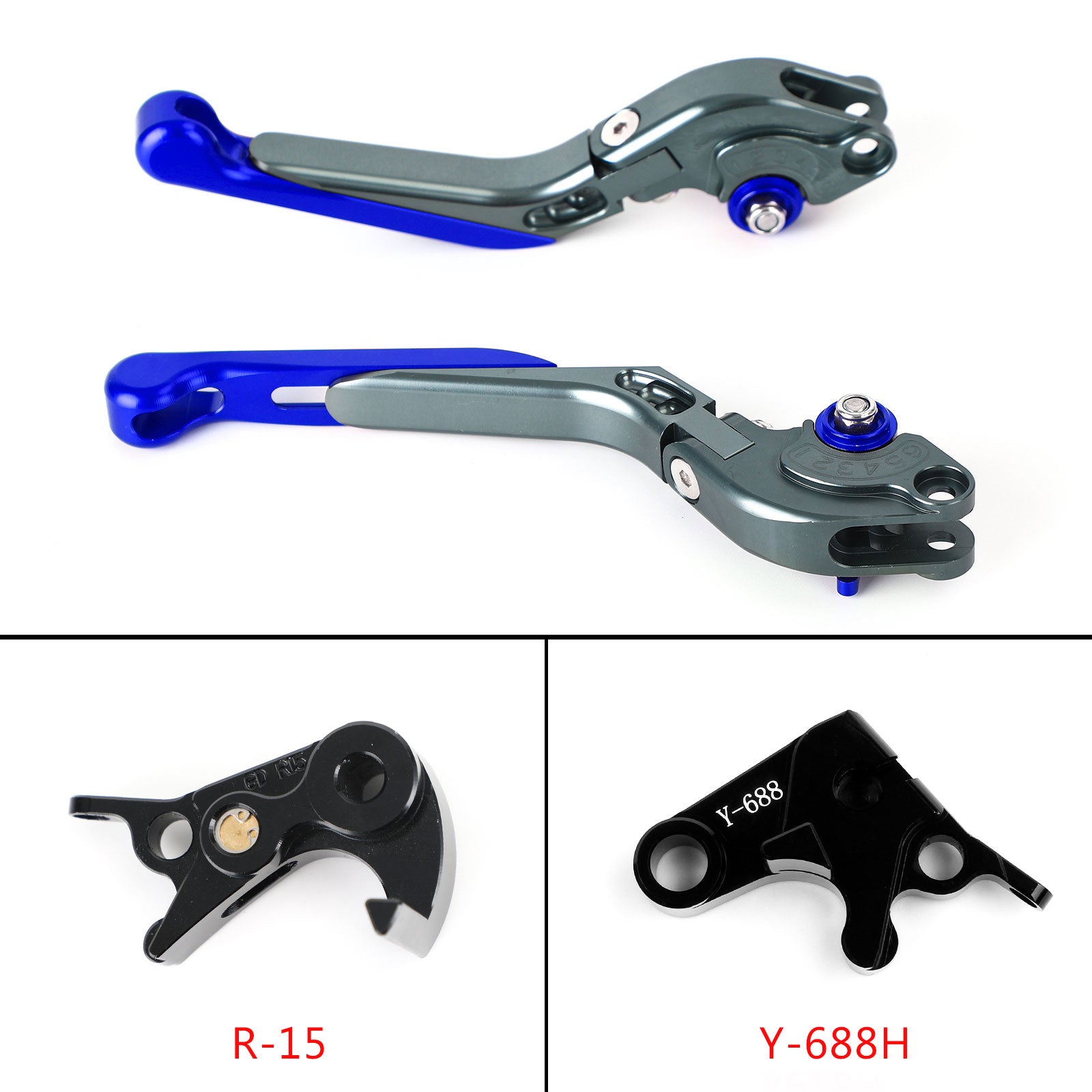 Adjustable Clutch Brake Lever for Yamaha MT-09 Tracer 900/GT 21-22 YZF R6 17-20 Generic