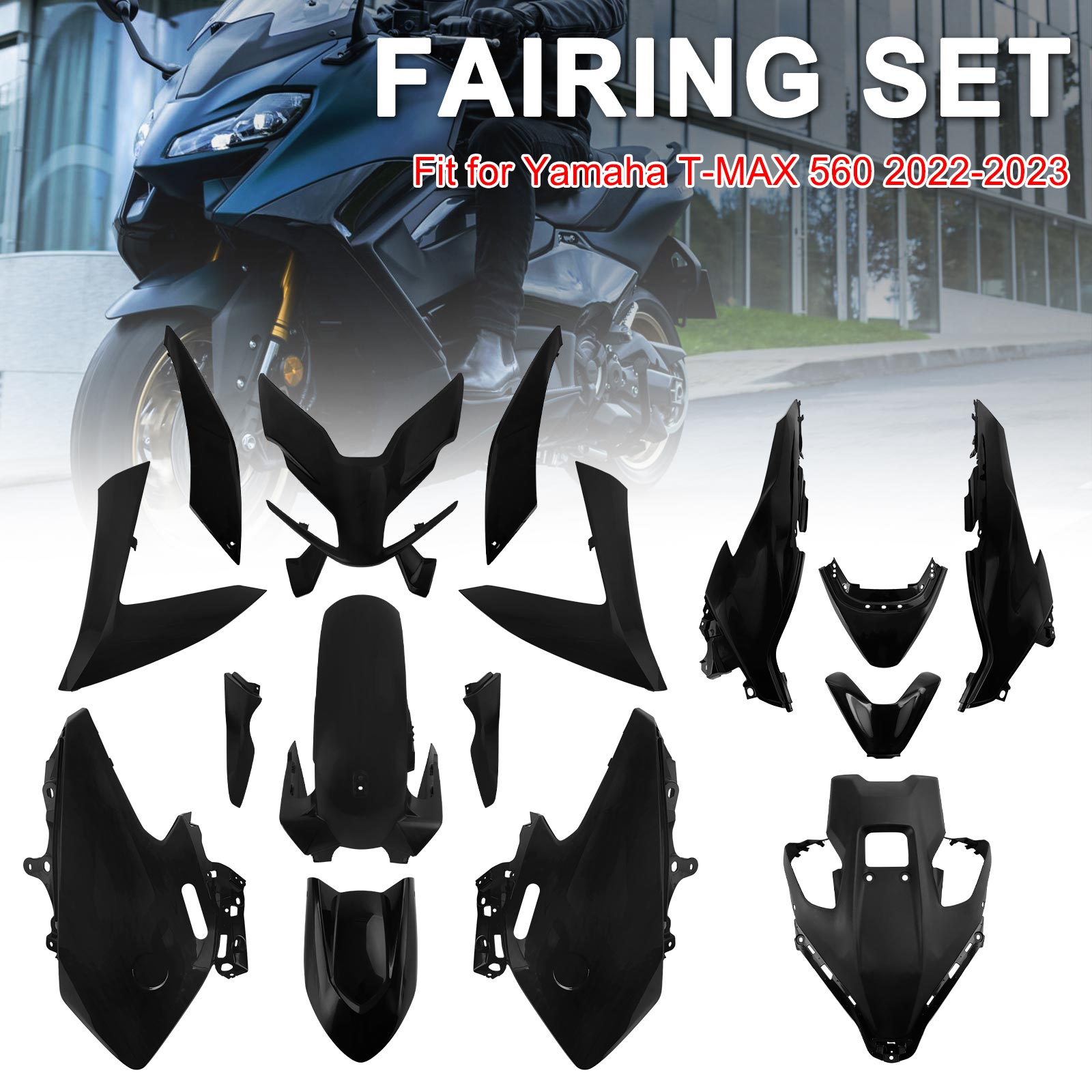 Bodywork Fairing Injection Molding Unpainted for Yamaha T-MAX 560 2022-2023