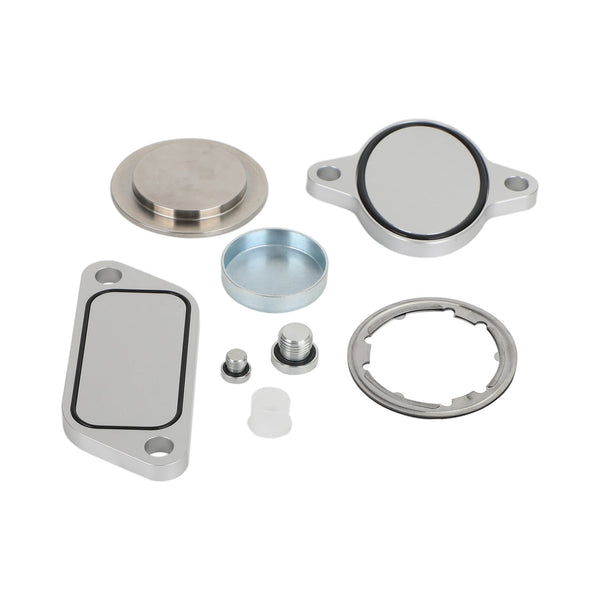 2007-2010 ISX CM871 EGR Plug Kit Stage 2 Plates and Plugs Aluminum