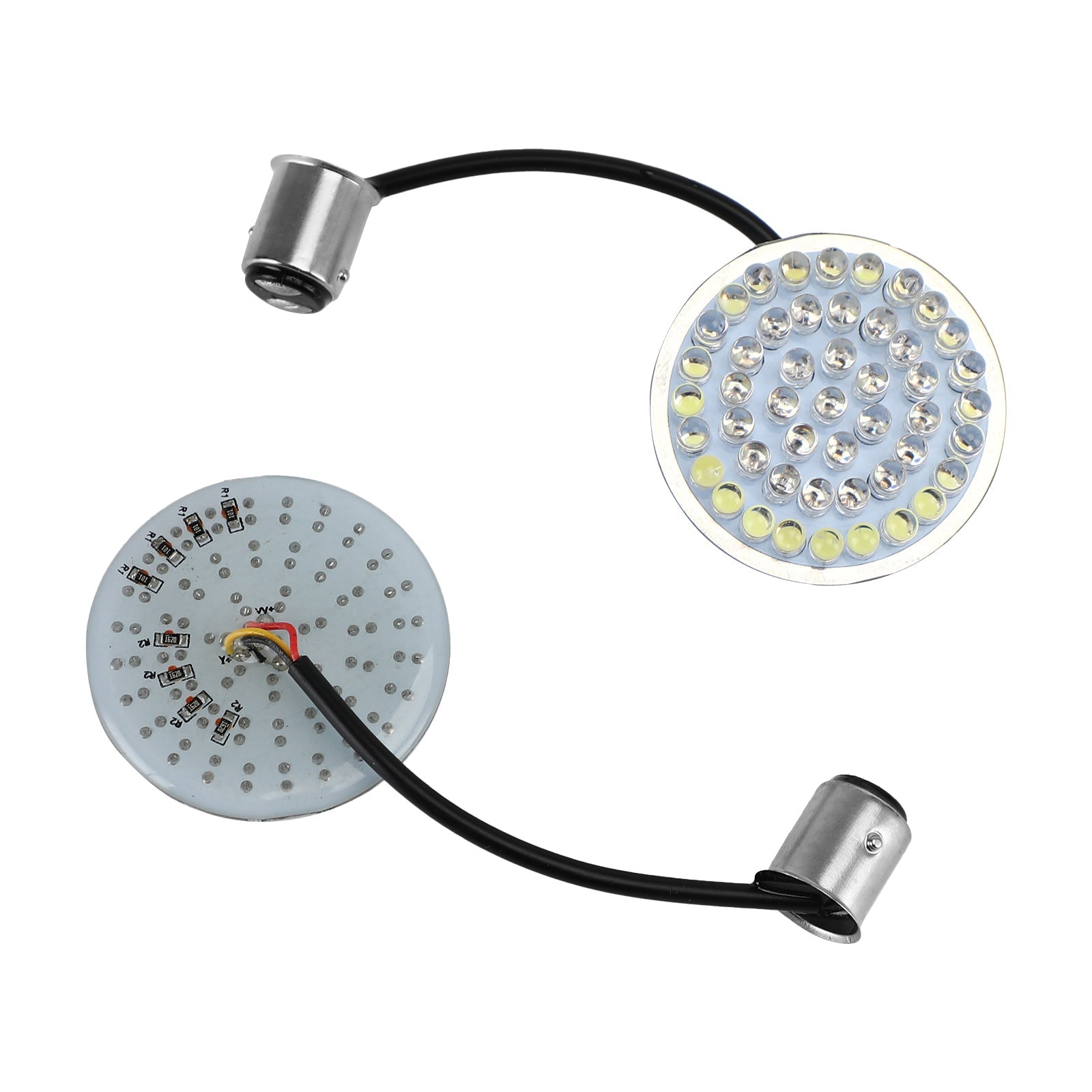 2 uds 1157 LED intermitentes luz intermitente para Dyna Softail Street Glide Road King genérico