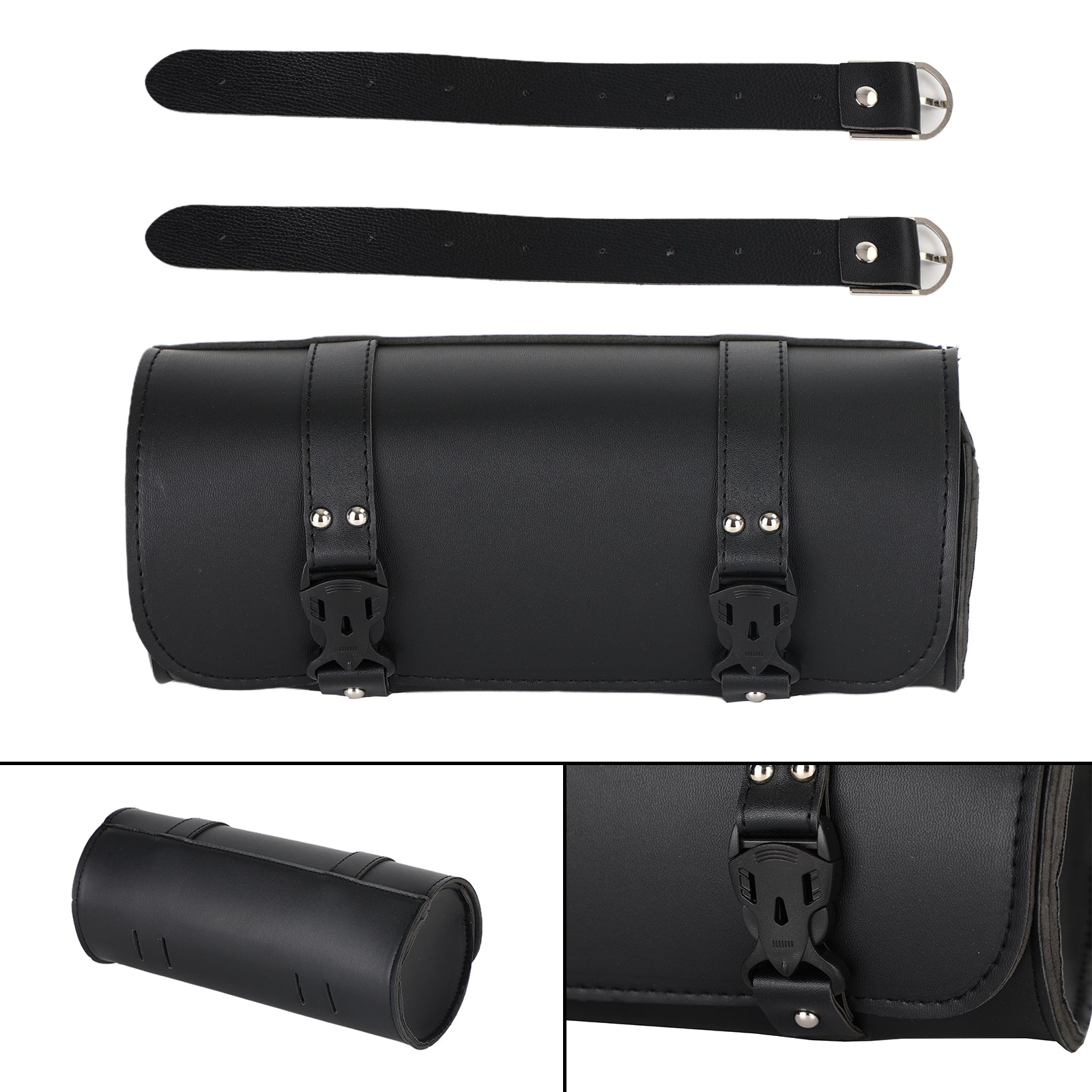 Motorcycle Front Fork Tool Bag Pouch Luggage SaddleBag Universal