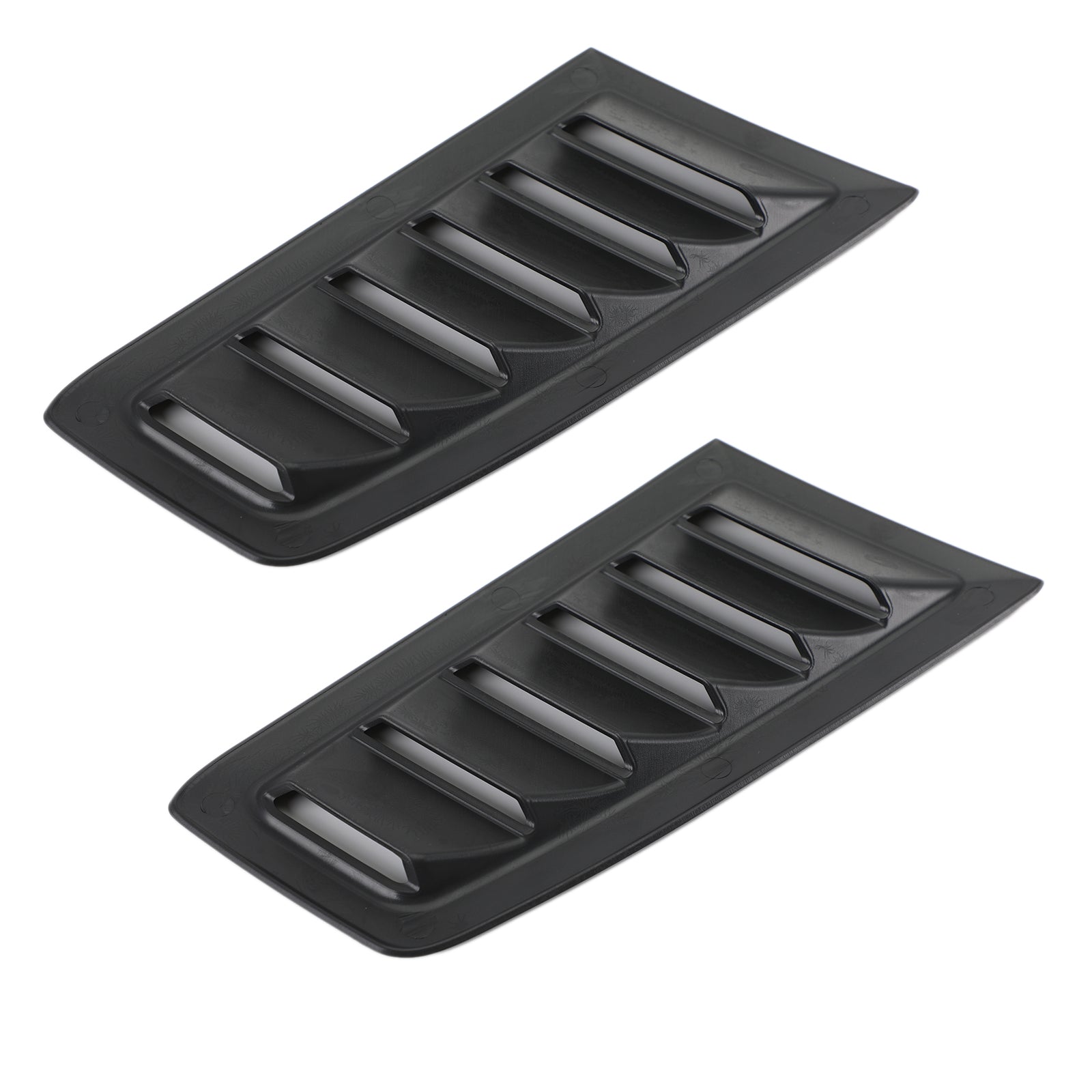 Gloss Black Universal Abs Bonnet Vents Hood Trim For Ford Focus Rs St Mk2 Spr Generic