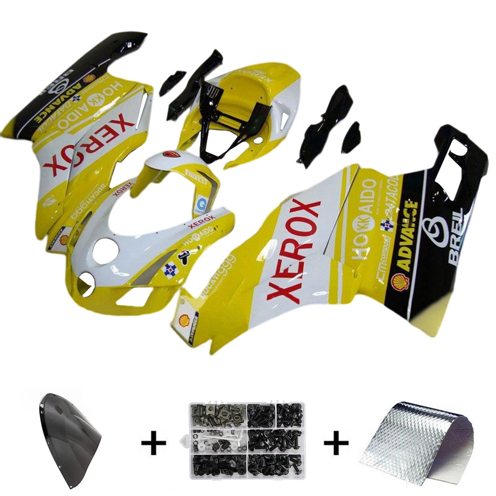 Ducati 999 749 2003 2004 Kit Carenado Carrocería ABS