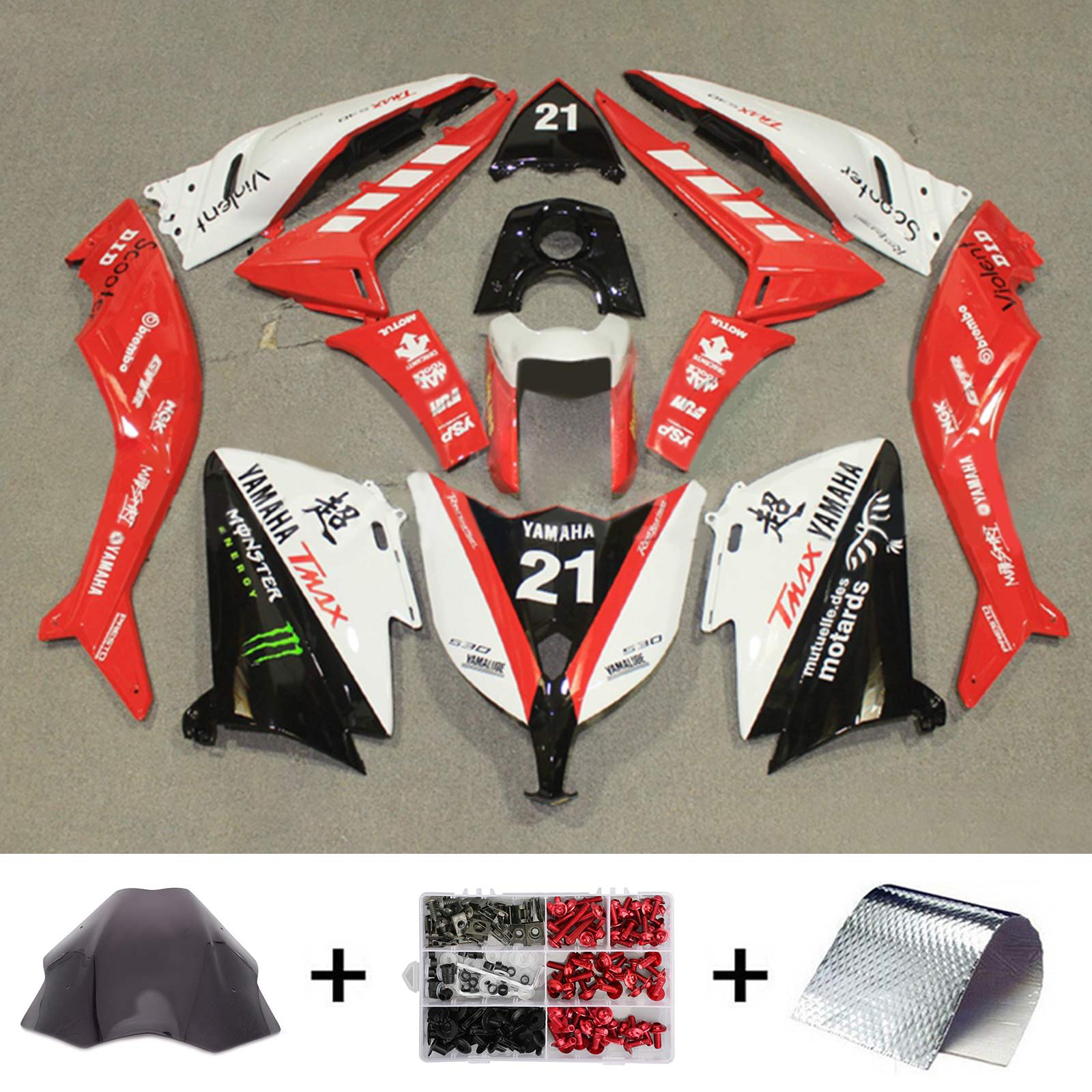 Yamaha T-Max TMAX530 2012-2014 Fairing Kit Bodywork