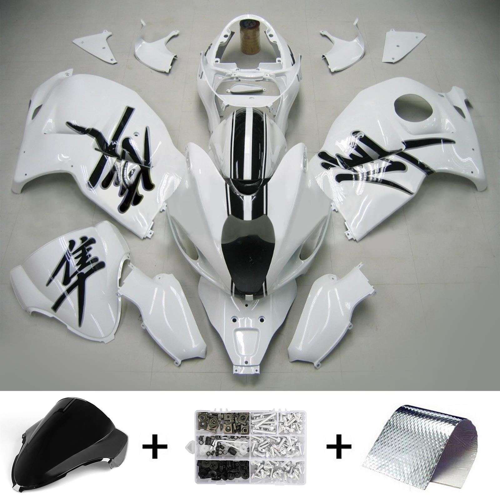 Suzuki Hayabusa GSXR1300 1999-2007 Fairing Kit Bodywork Plastic ABS