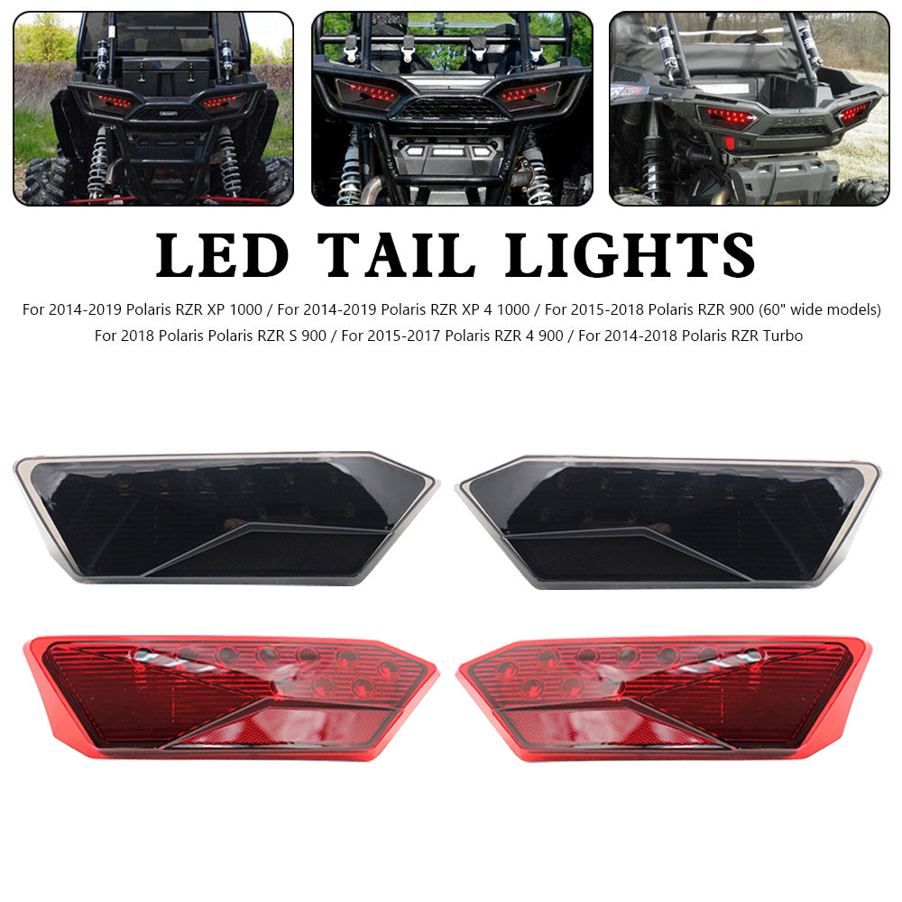 2412341 2412342 أضواء خلفية LED لـ Polaris RZR Turbo 1000 XP 900 S 2014-2019