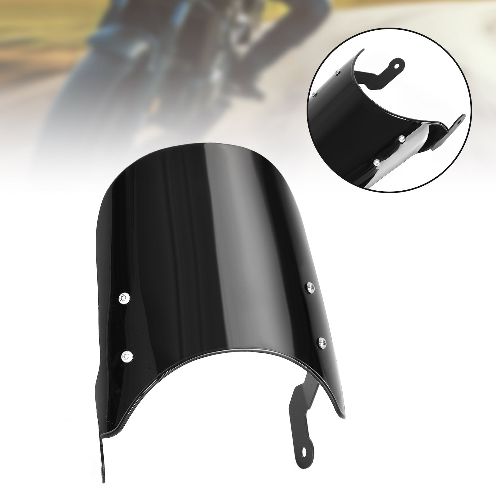 ABS Motorcycle Windshield WindScreen fit for Kawasaki Z900RS 2017-2021 Generic