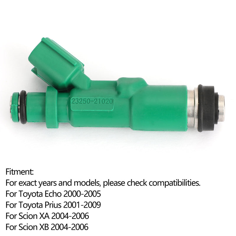 1PCS Fuel Injectors For Toyota Prius1.5L Scion Xa Xb 1.5L 23250-21020 Generic