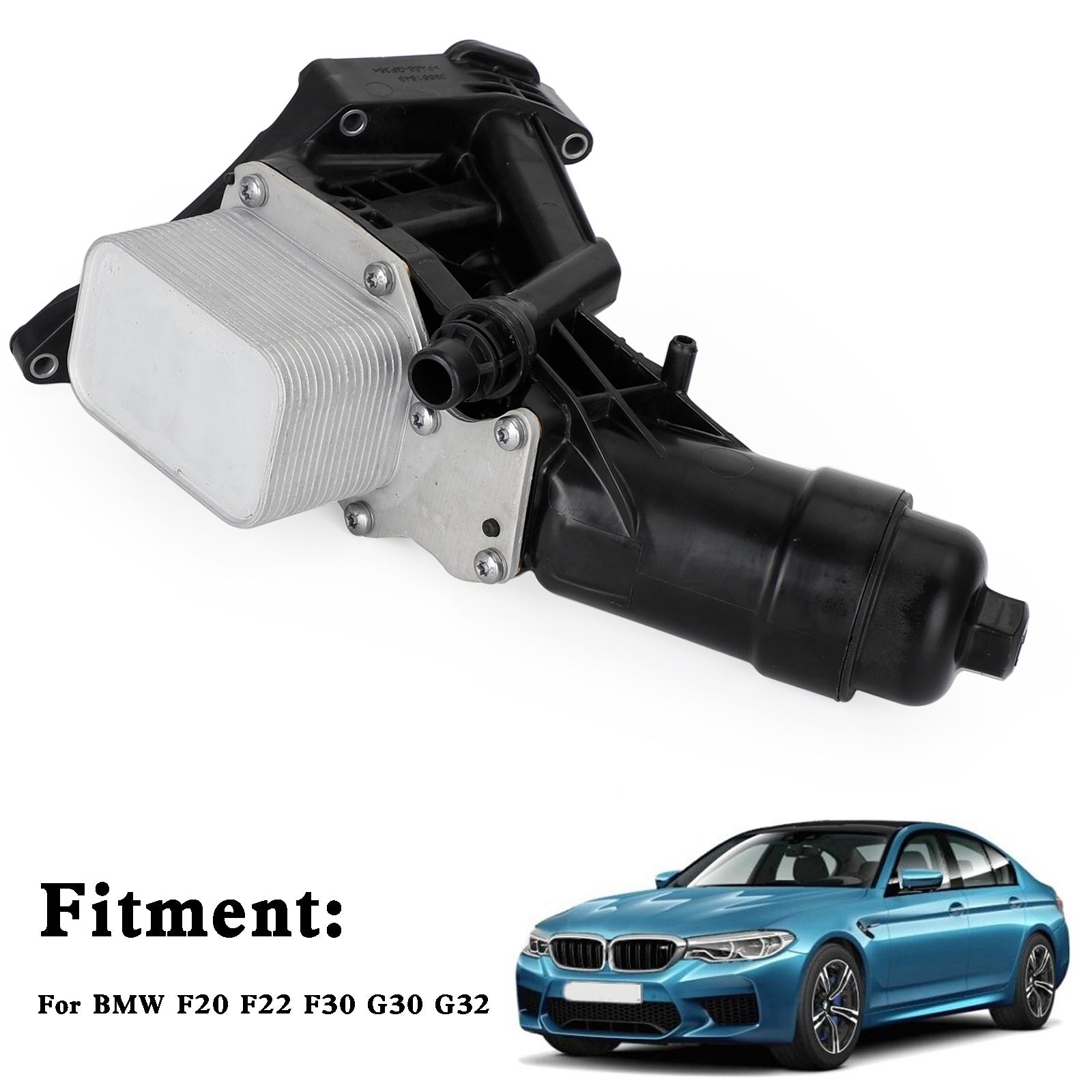 زيت المحرك برودة مبيت مرشح التدفق العالي 11428596283 صالح BMW F20 F22 F30 G30 G32 X4 عام