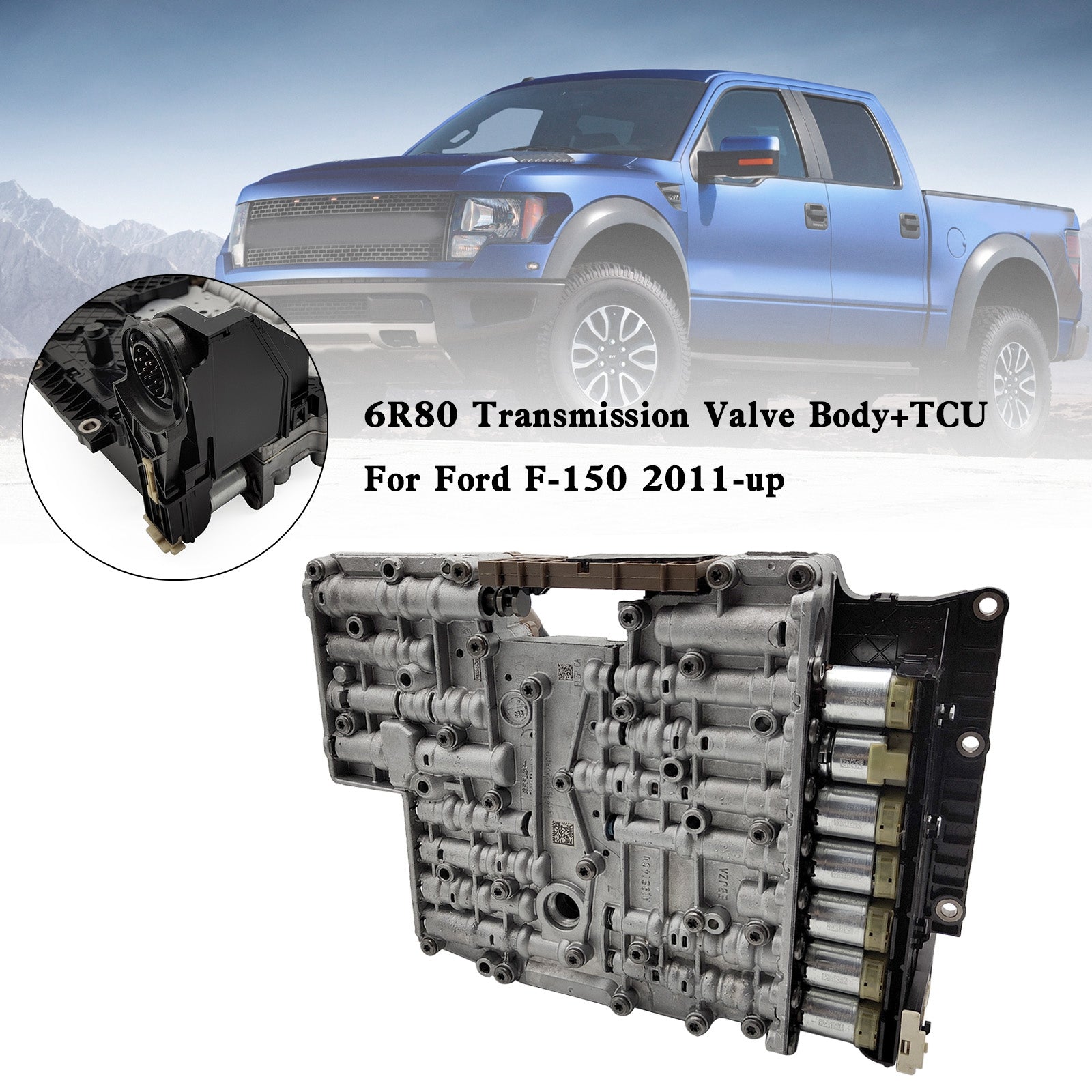 6R80 Transmission Valve Body+TCU For Ford F-150 2011-up