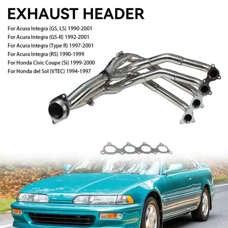 1997-2001 Acura Integra (Type R) 412-05-1900 Stainless Steel Manifold Header