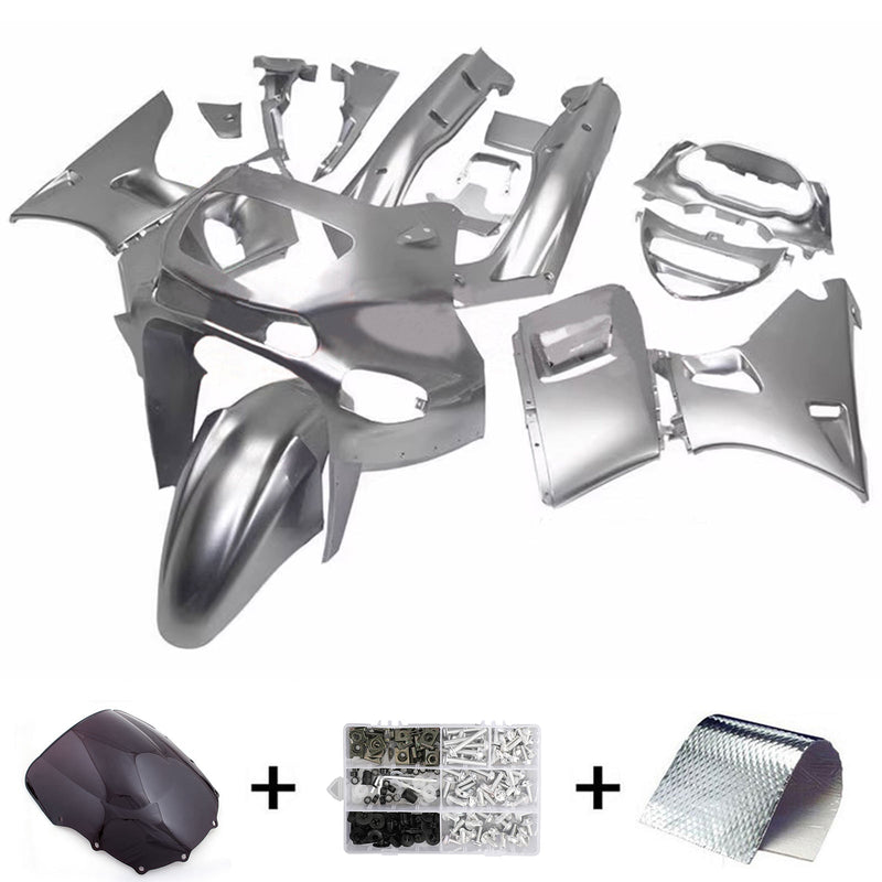 Kawasaki ZZR400 1993-2007 ZZR600 1998-2003 Fairing Kit Bodywork Plastic ABS