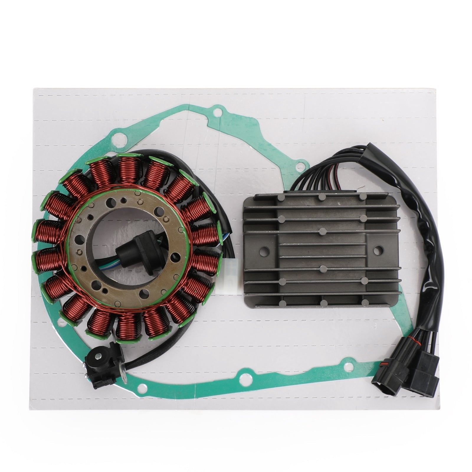 Magneto Coil Stator + Voltage Regulator + Gasket Assy For Suzuki VZ VL 800 Boulevard C50 M50 2005-2019