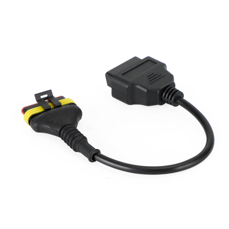 Cable de escáner adaptador de lector de código de diagnóstico OBD2 de 6 pines para motocicleta Benelli