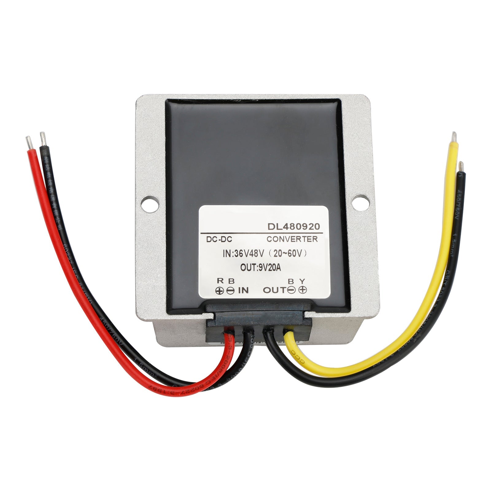 Regulador de fuente de alimentación del convertidor DC/DC a prueba de agua 20A 36V/48V reductor a 9V