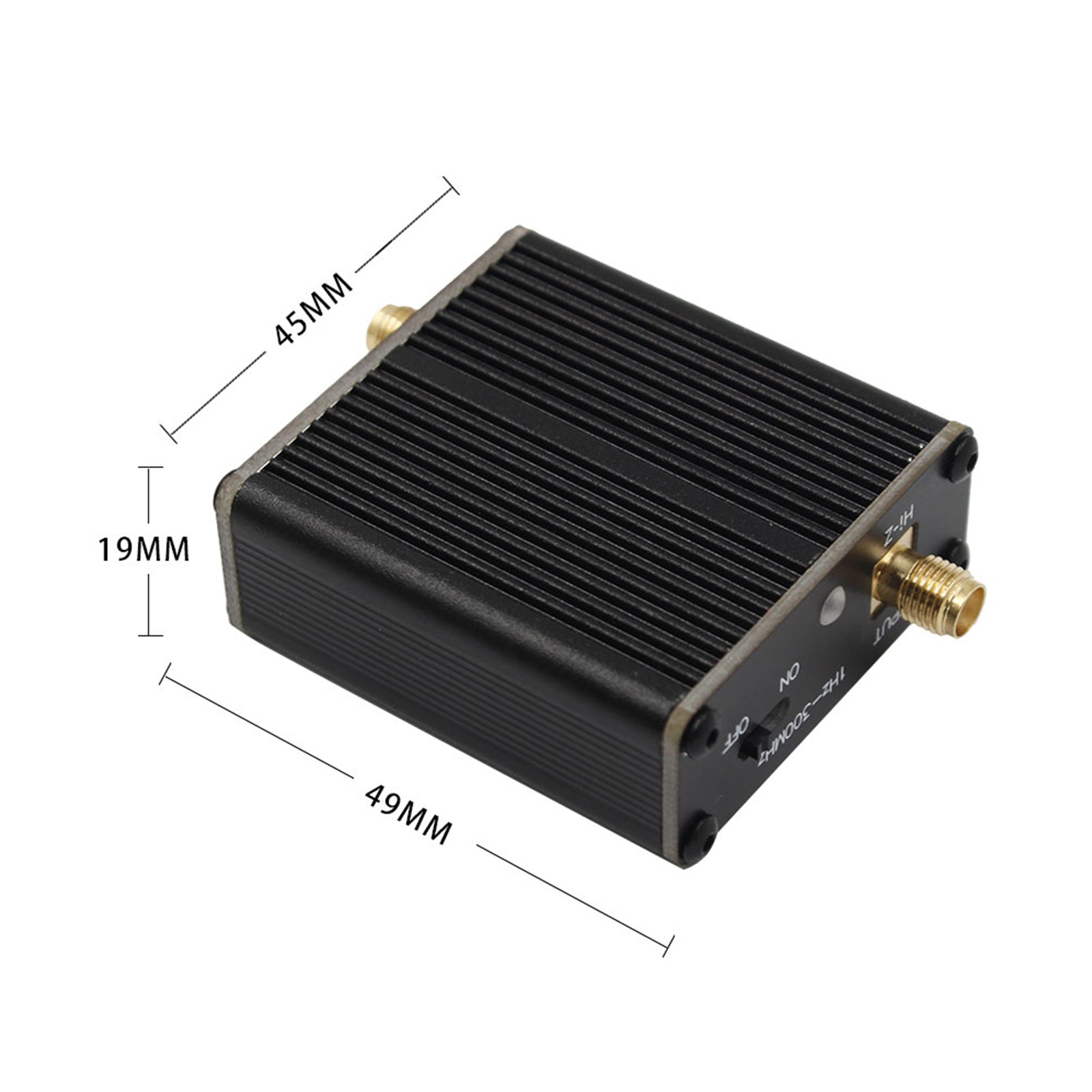 High Impedance Amplifier for SDR Walkie Talkie Donut AM MW/SW Antenna HackRF One