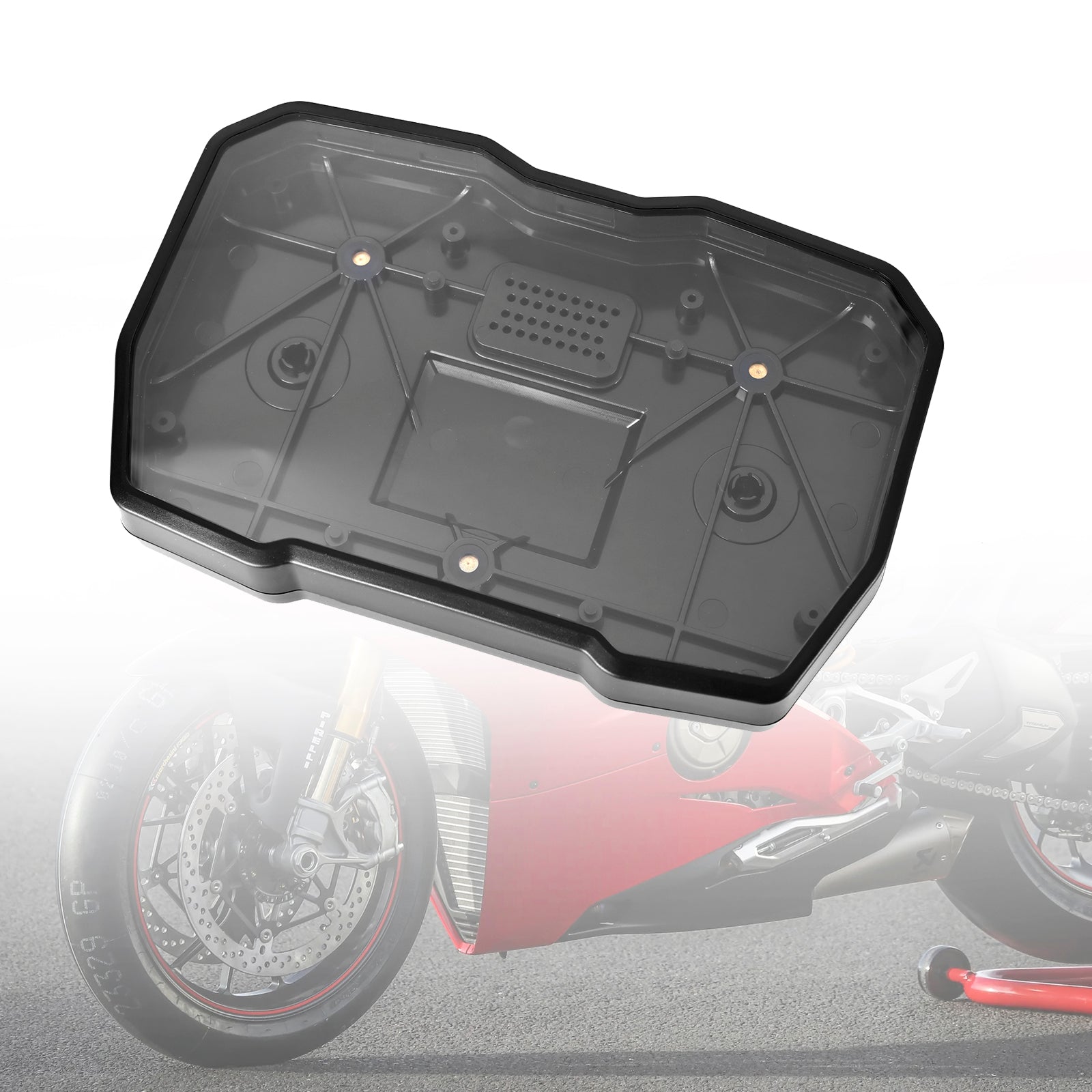 Funda para velocímetro, protector de cubierta para tacómetro apto para Ducati Panigale V4 Streetfighter