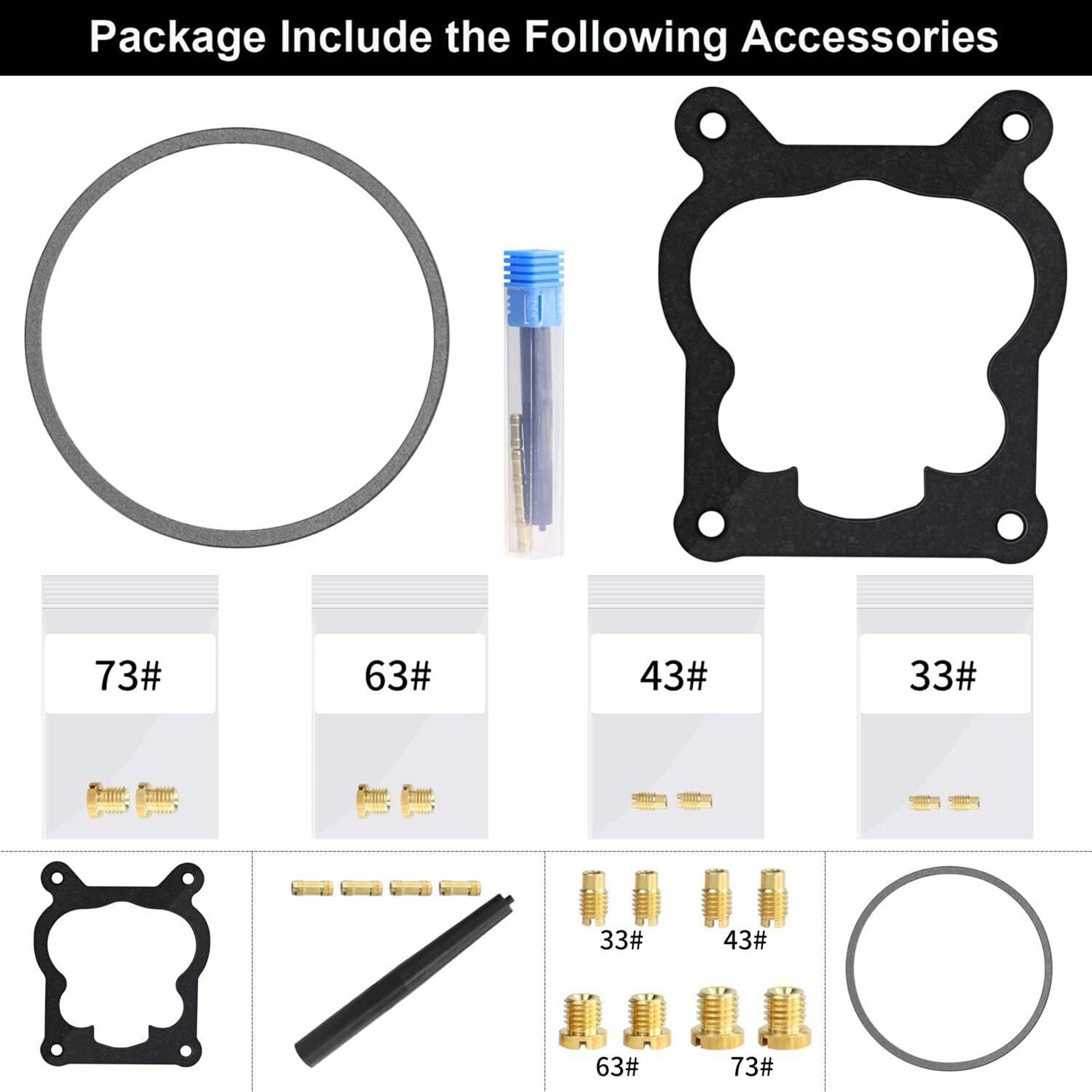 1967-1973 Chevrolet small block Gen I 5.7L/350 Quadrajet Carburetor 750 CFM 7040007